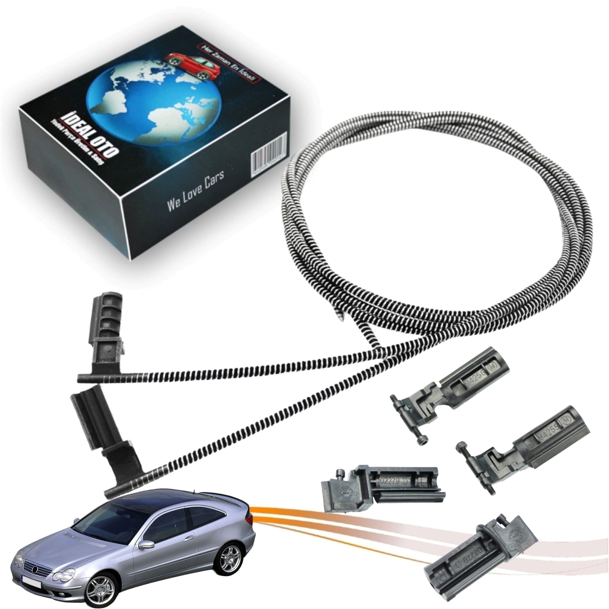 Mercedes C Sınıfı C203 Coupe 2000-2007 Panoramik Sunroof Perde Teli