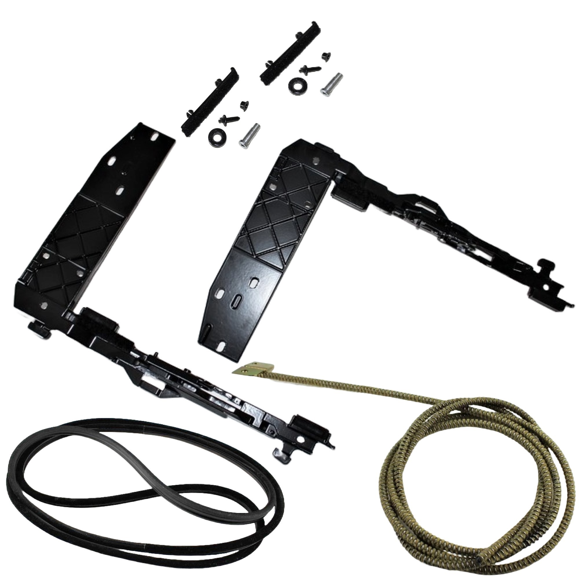 Mercedes S W140 1991-1998 (4 Kapı) Cam Tavanlı Elektrikli Sunroof Kızağı, Teli ve Conta Fitil Seti