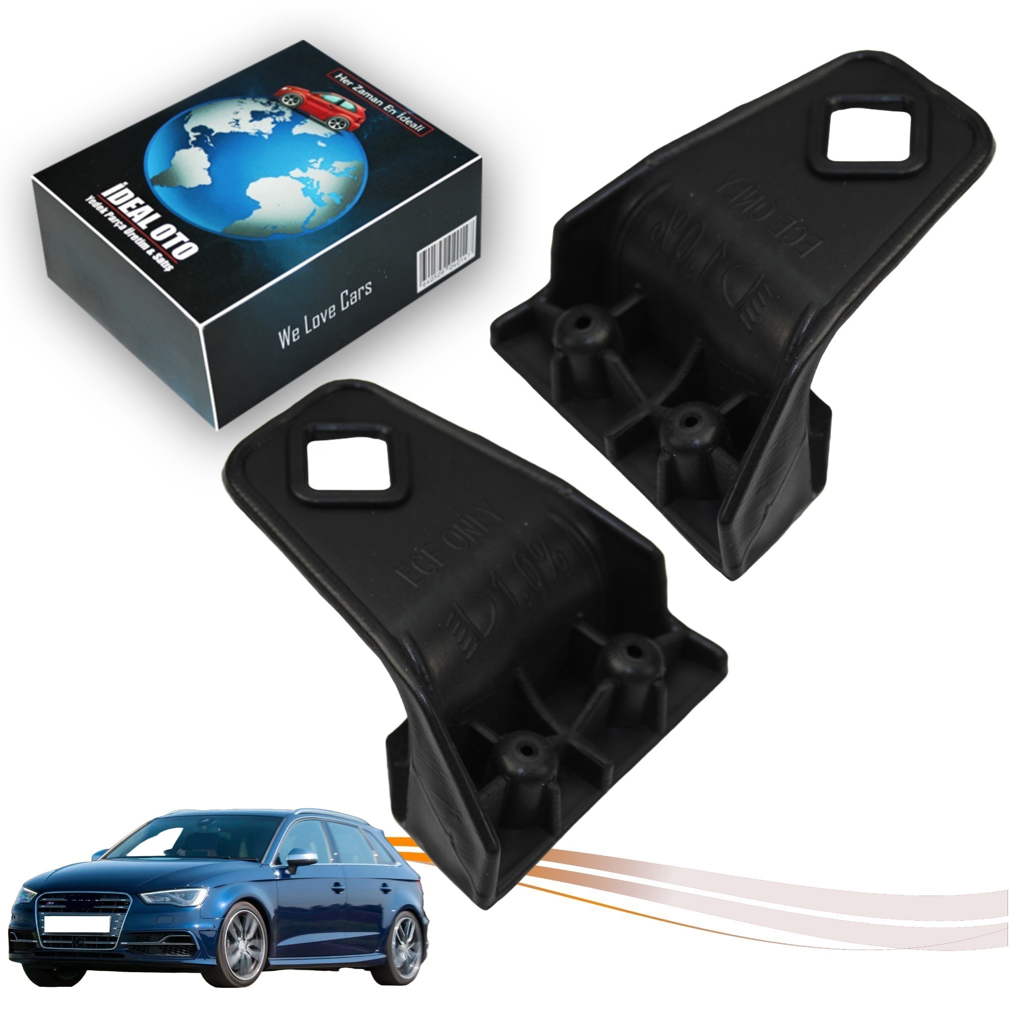 Audi A3 / S3 8V 2012-2016 İçin Sağ Sol Far Tamir Seti 8V0998122 8V0998121