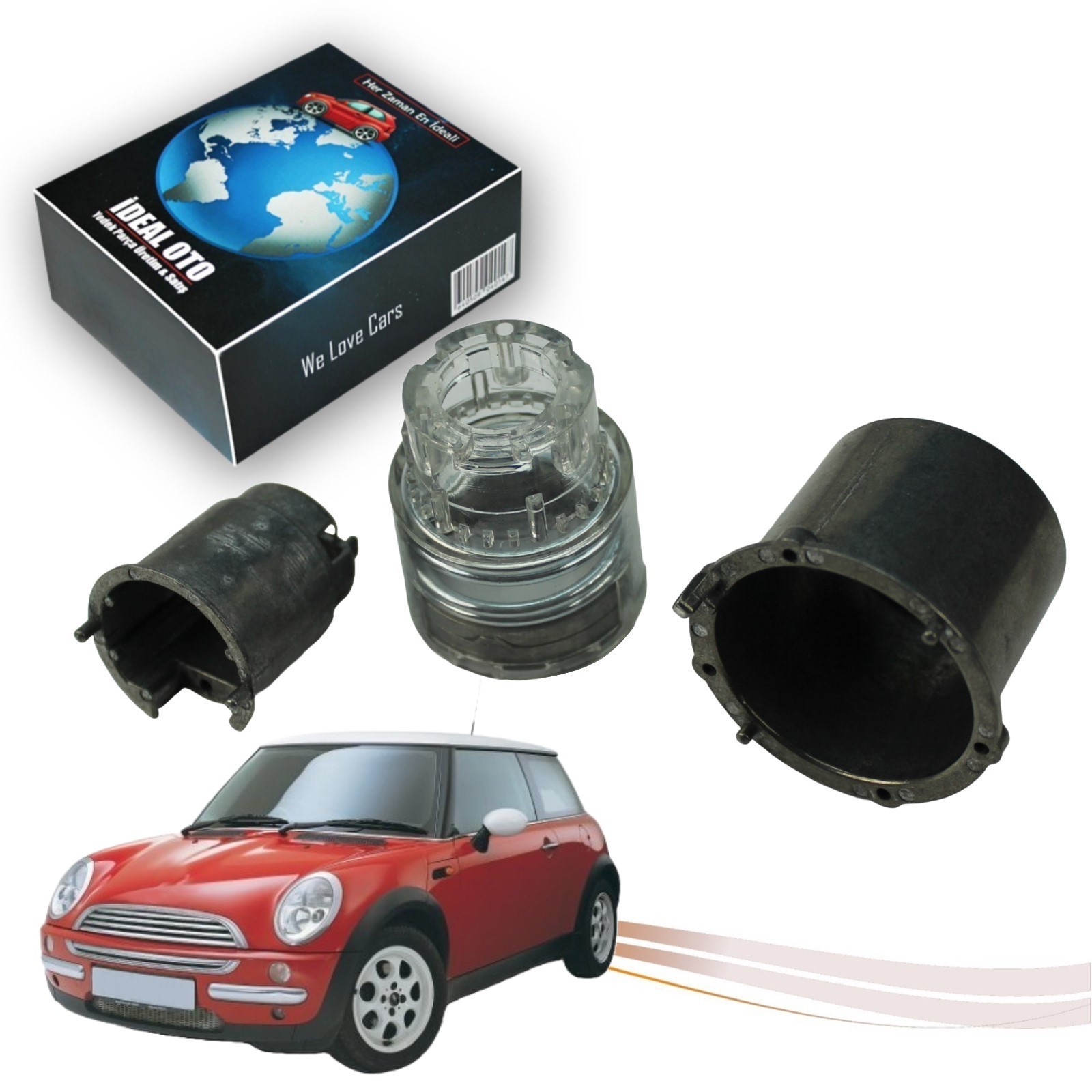 Mini Cooper 1 2001-2008 Katlanır Ayna Motor Kapakları