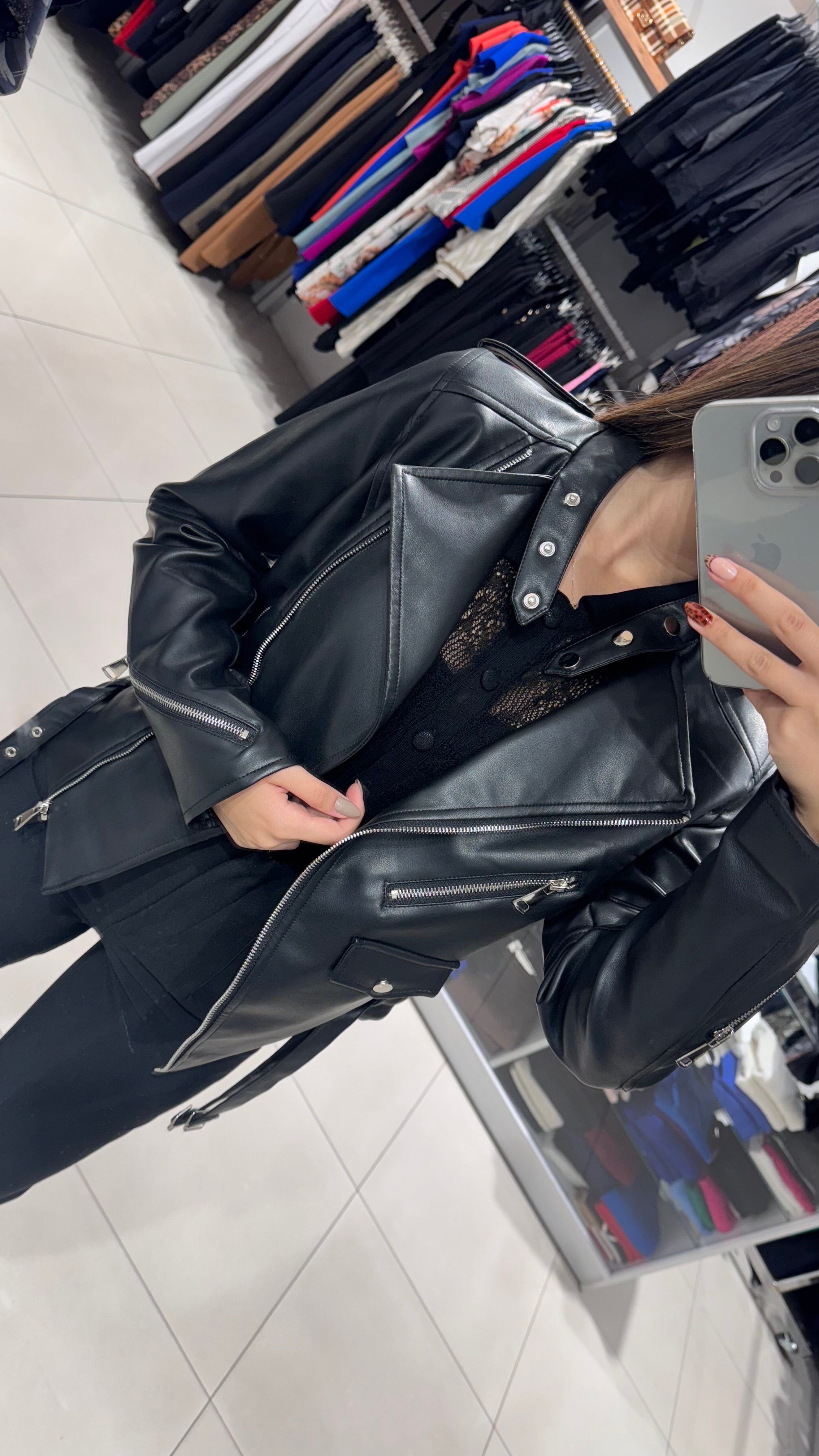 İtalyan Özel Seri Deri Ceket