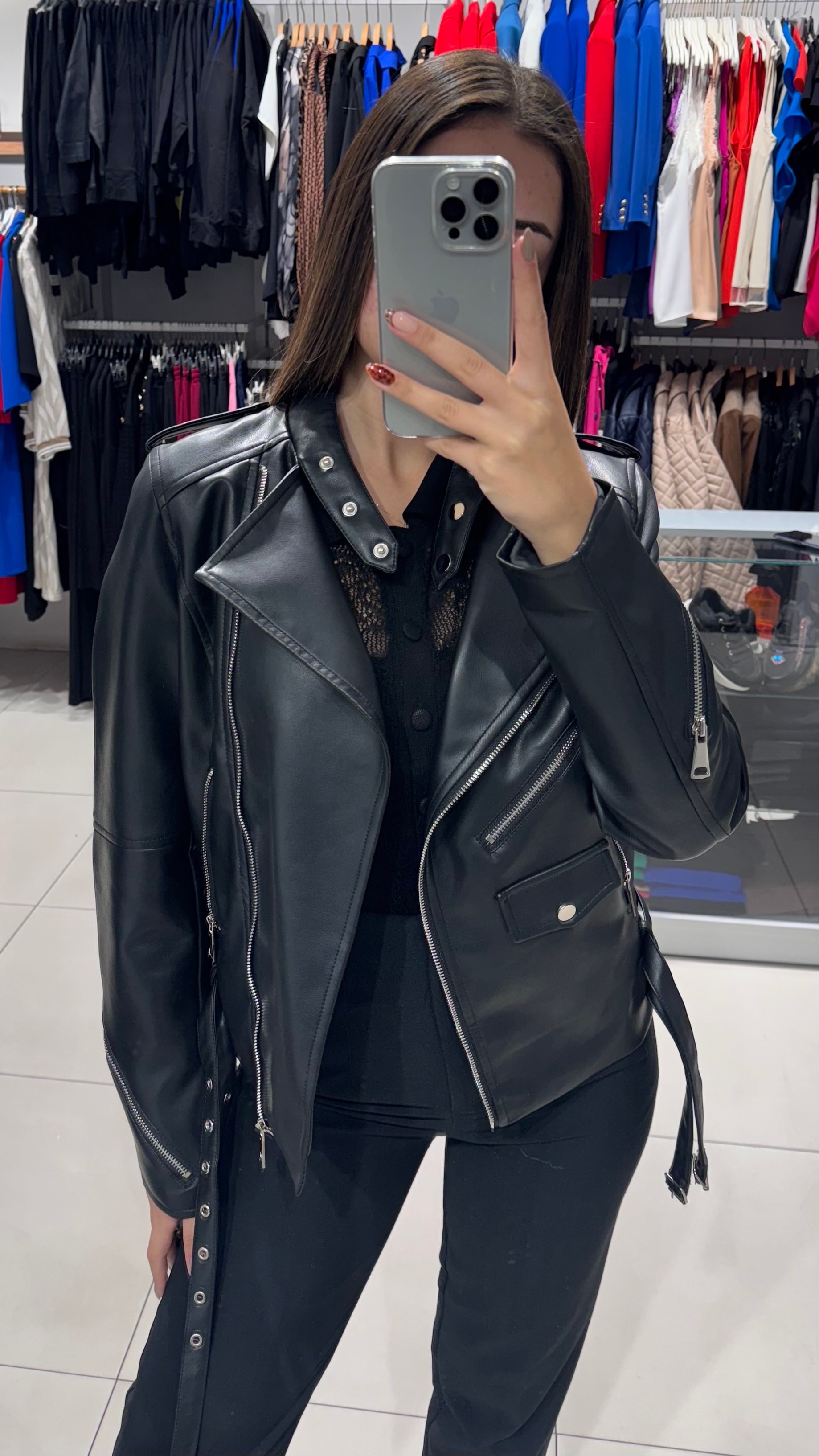 İtalyan Özel Seri Deri Ceket