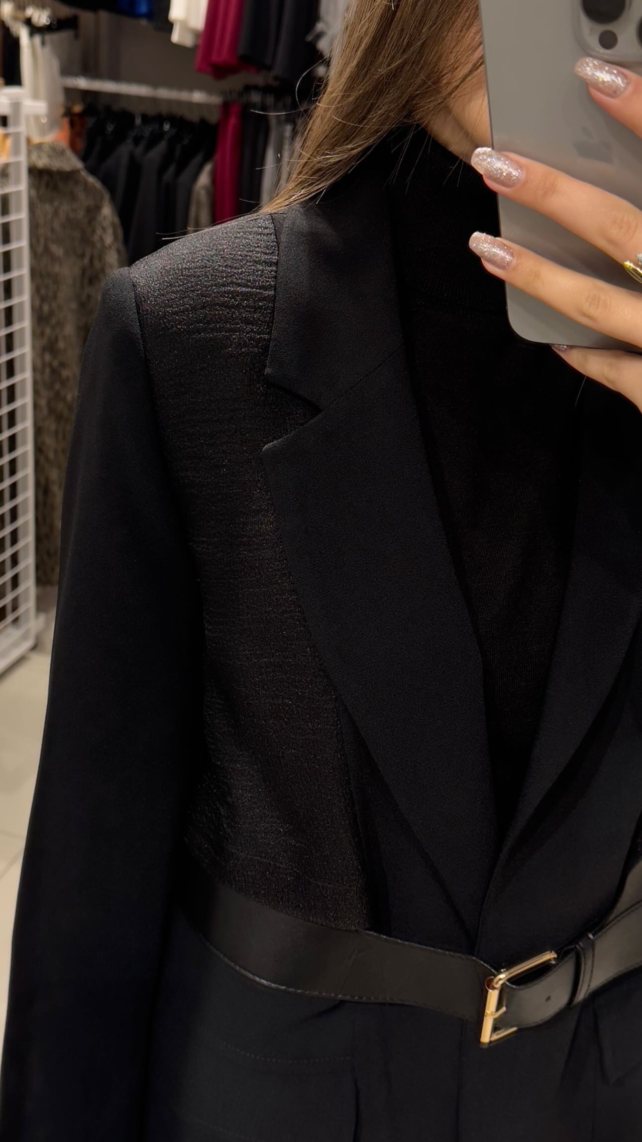 Tasarım Kemerli Ceket