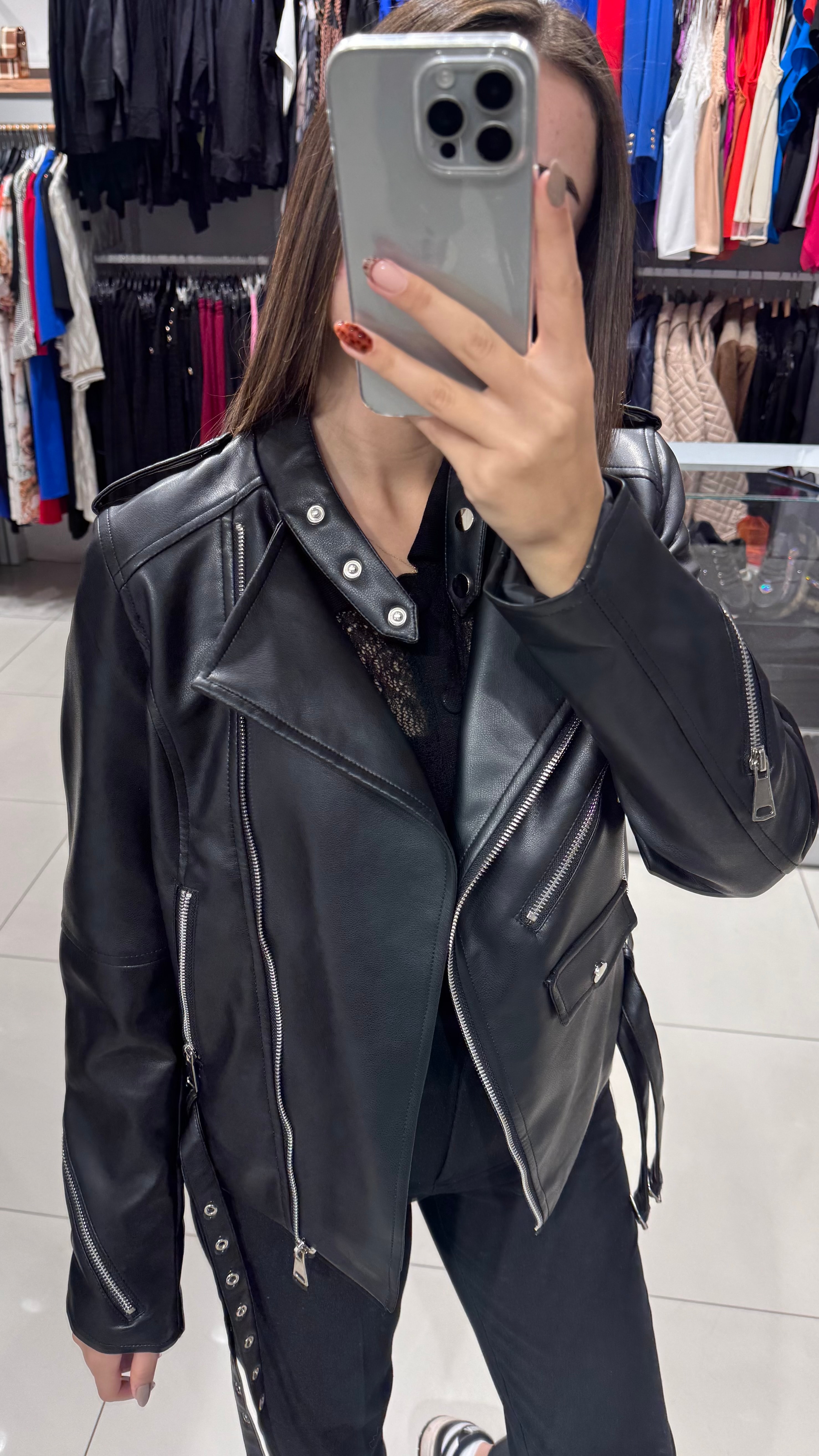 İtalyan Özel Seri Deri Ceket