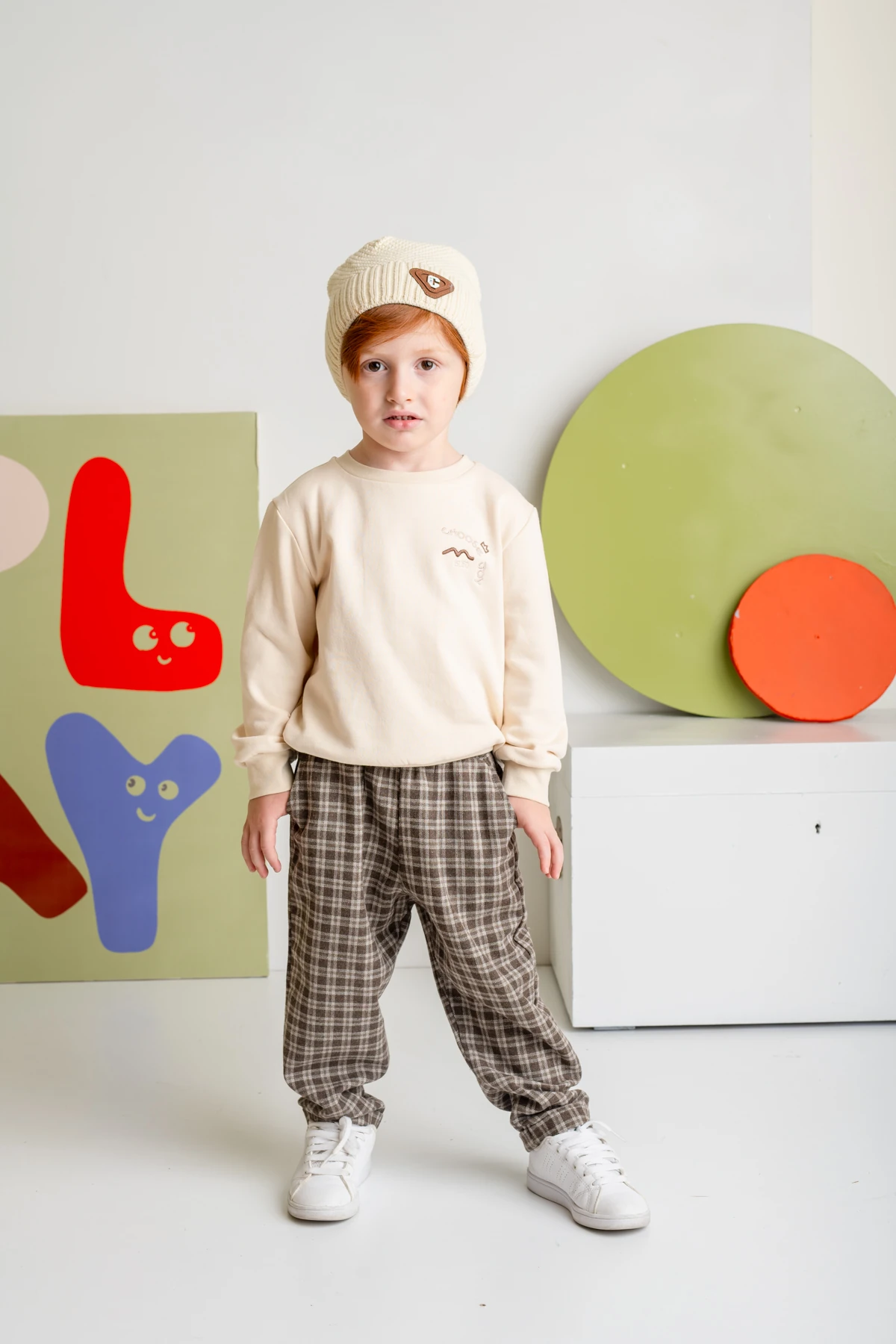 Erkek Bebek Sweatshirt ve Pantolon Takım