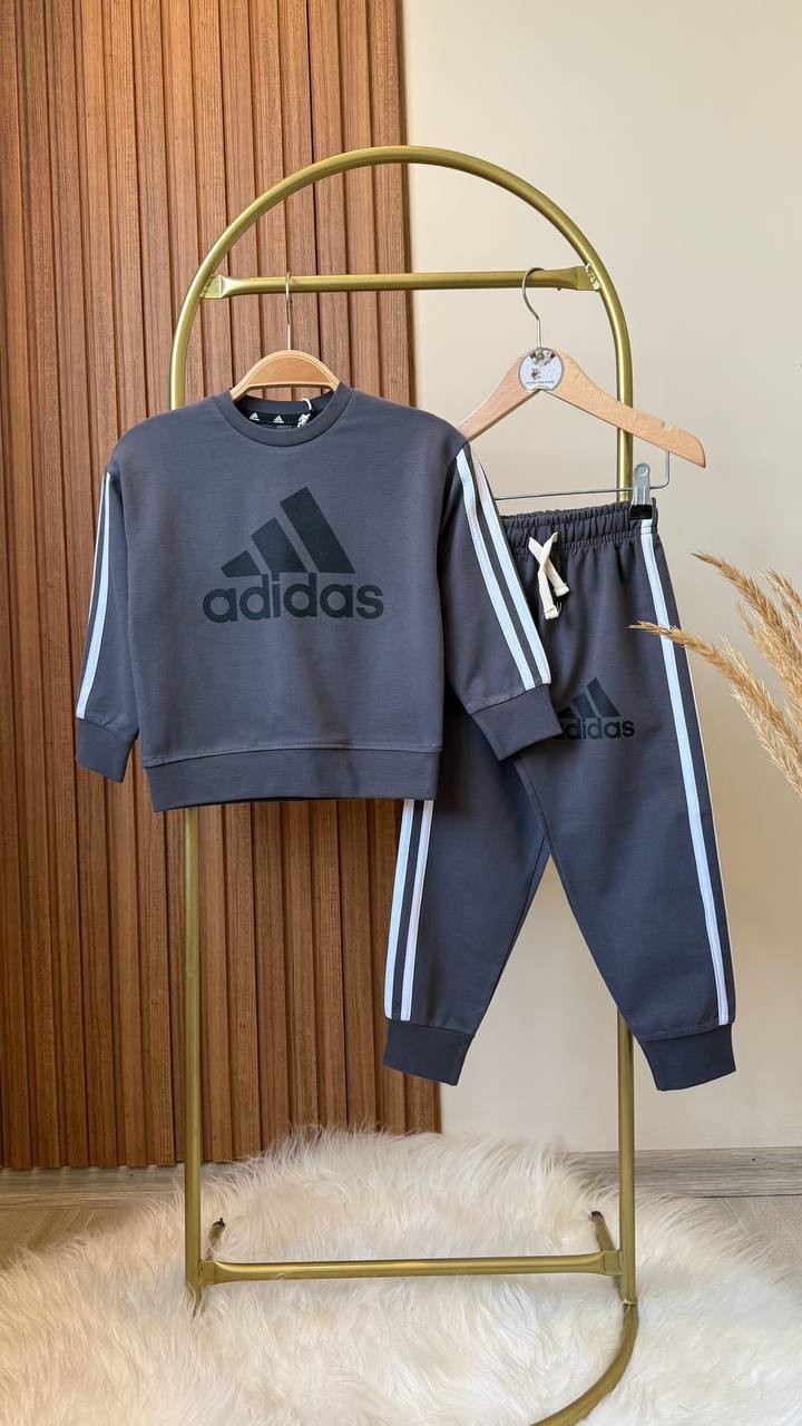 Adidas Baskılı Takım  - Füme