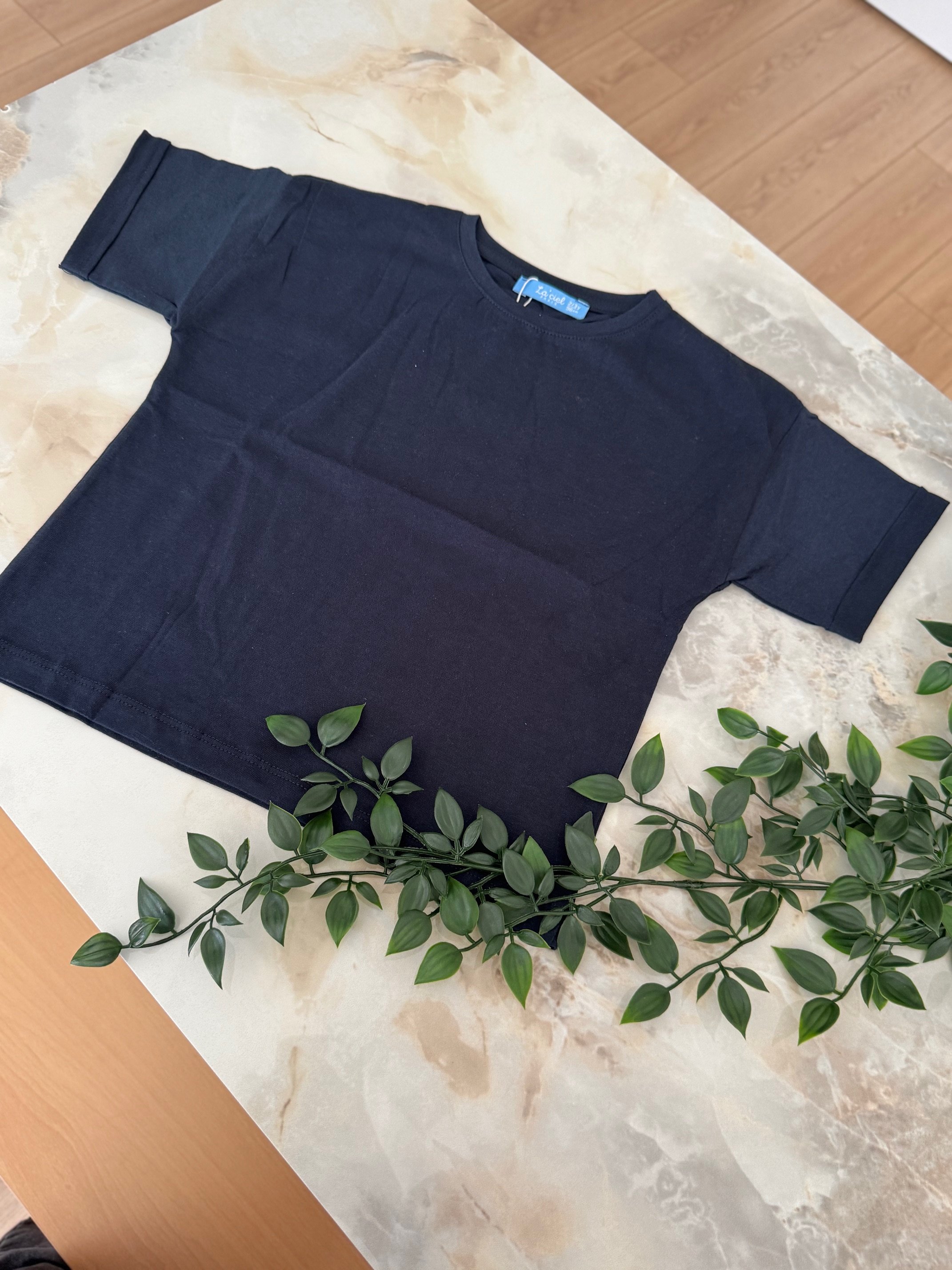 Basic Tişört - Lacivert