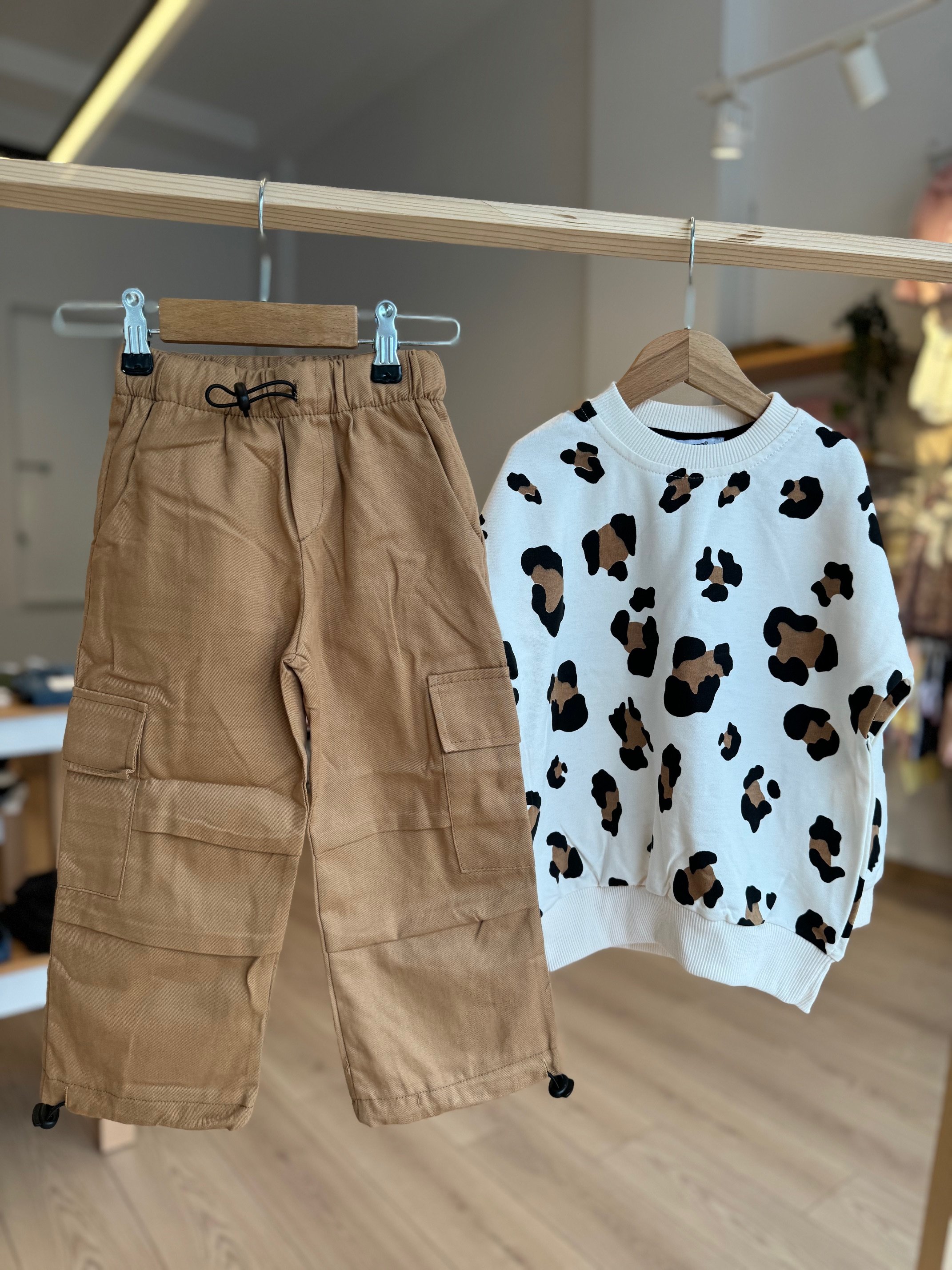 Leopar Pantolon Takım