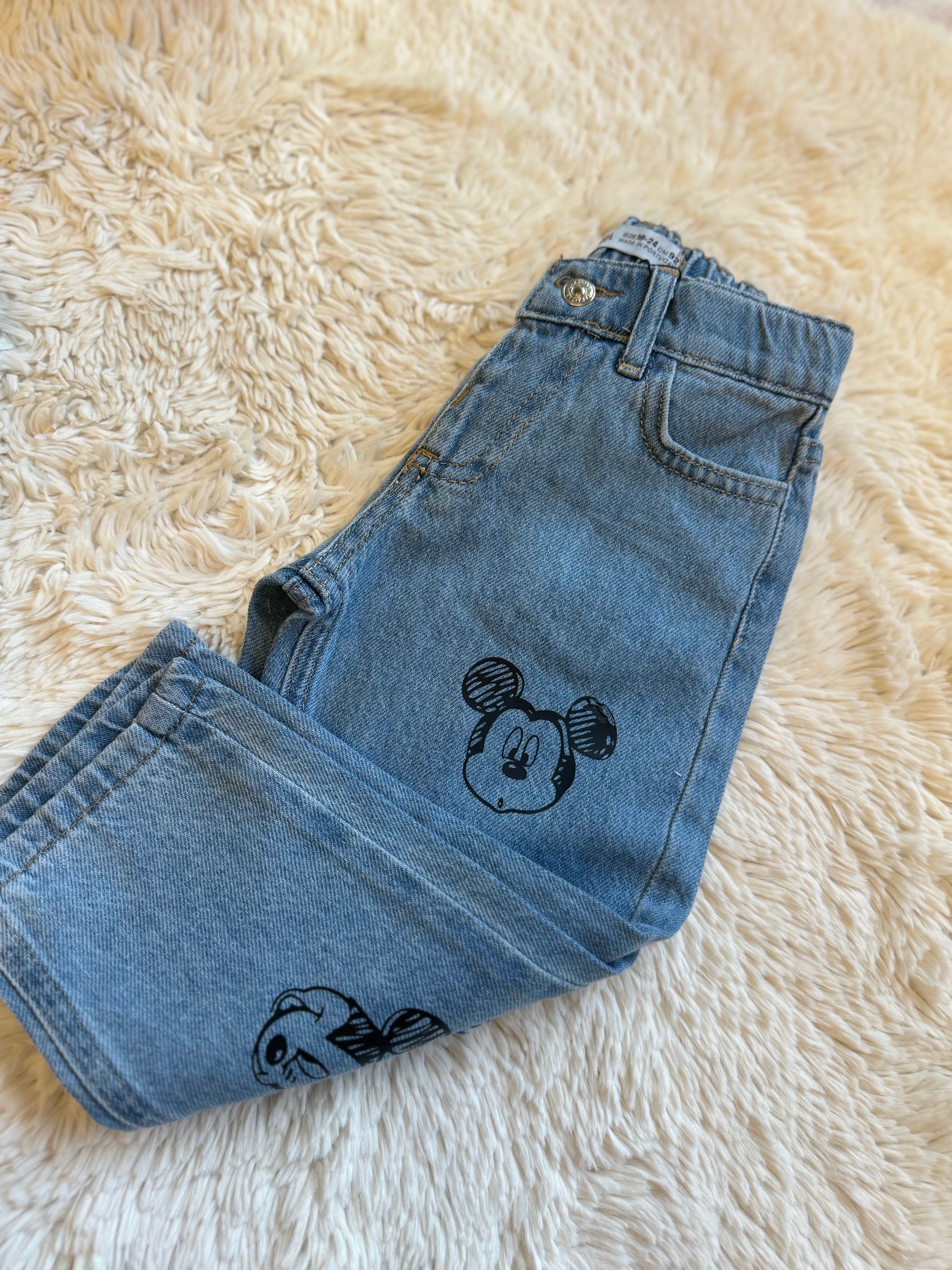 Mickey Baskılı Pantolon