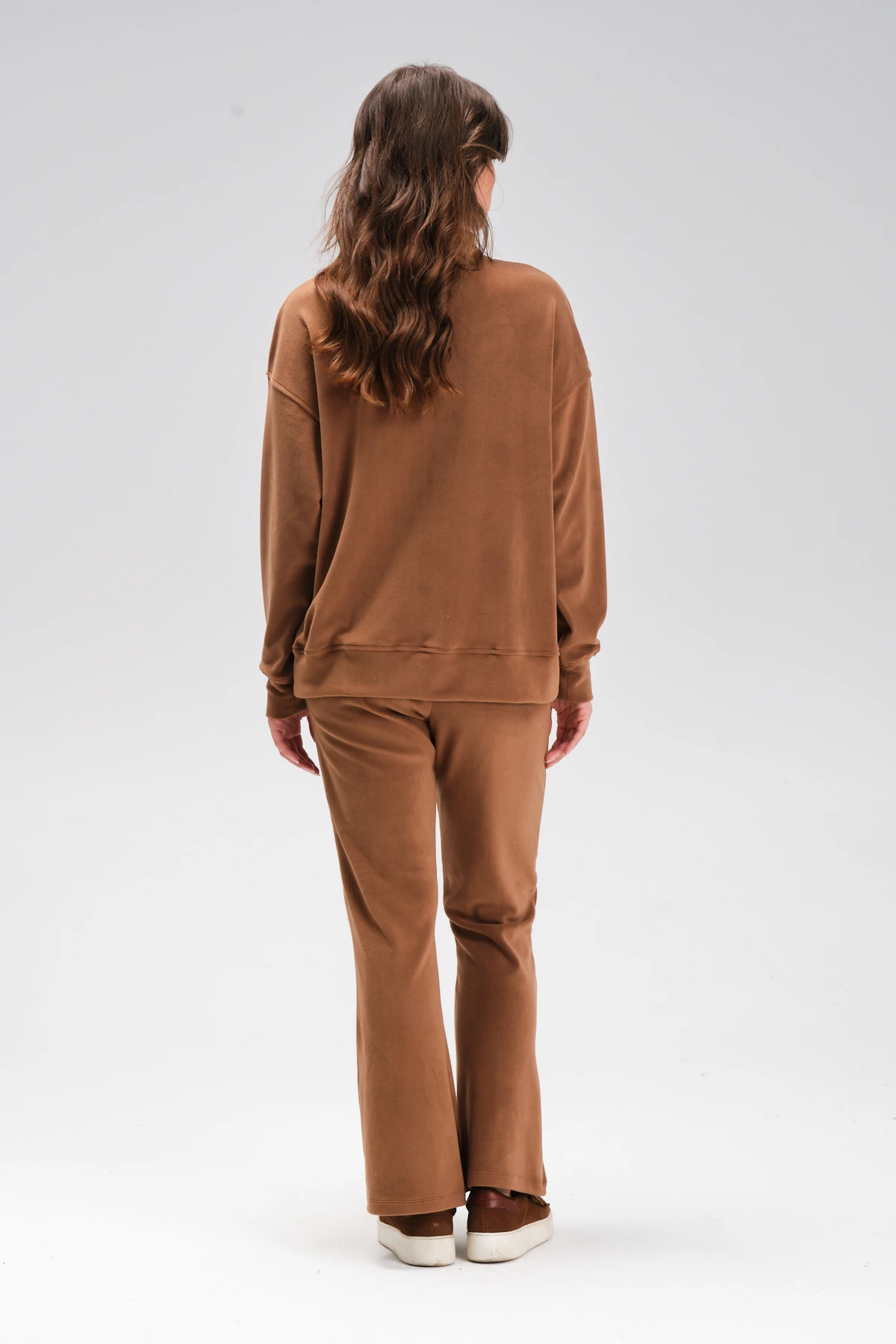  Fermuarlı Ispanyol Paça İkili Polar Takım