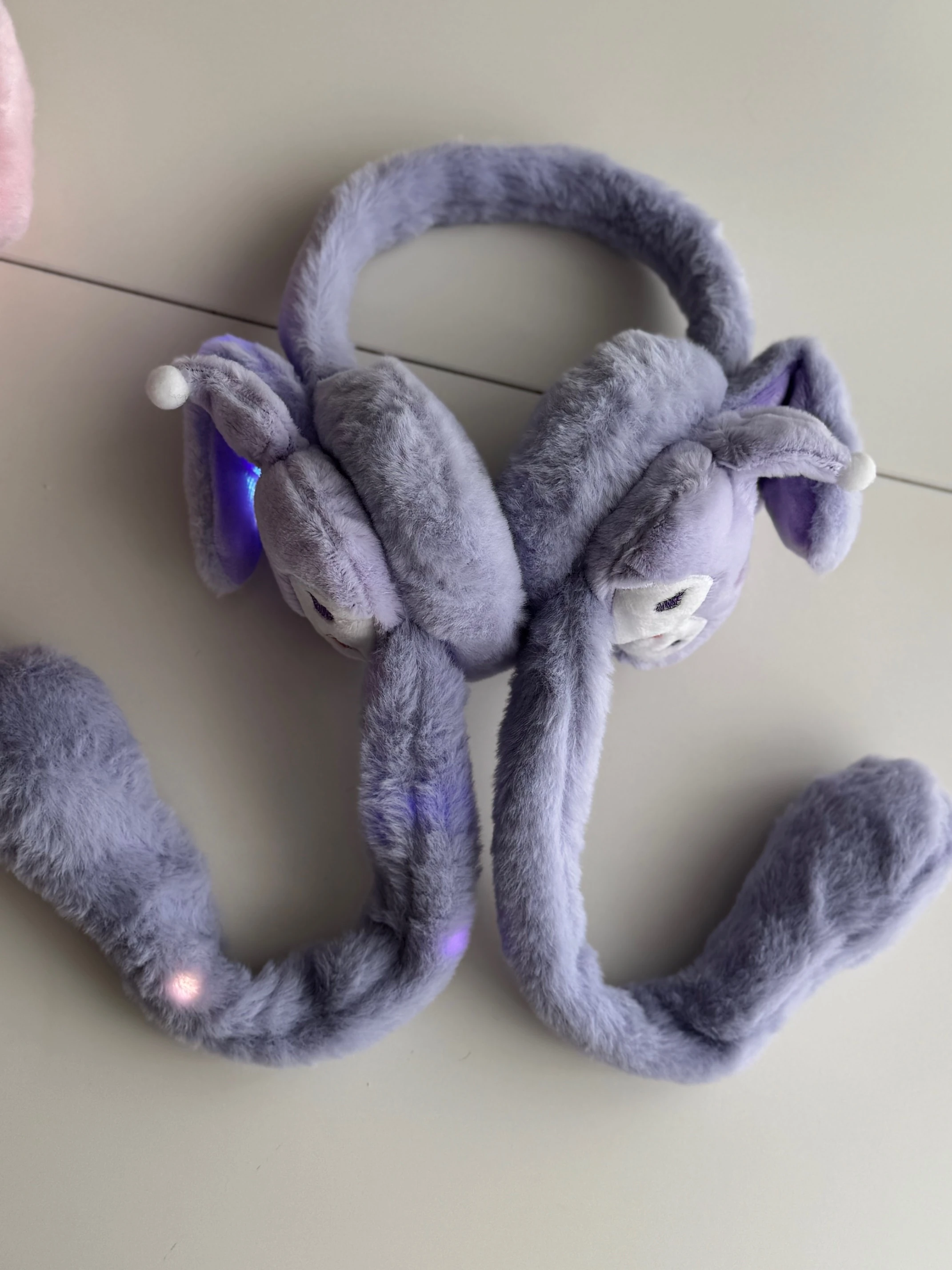 Peluş Işıklı Sesli Kulaklık