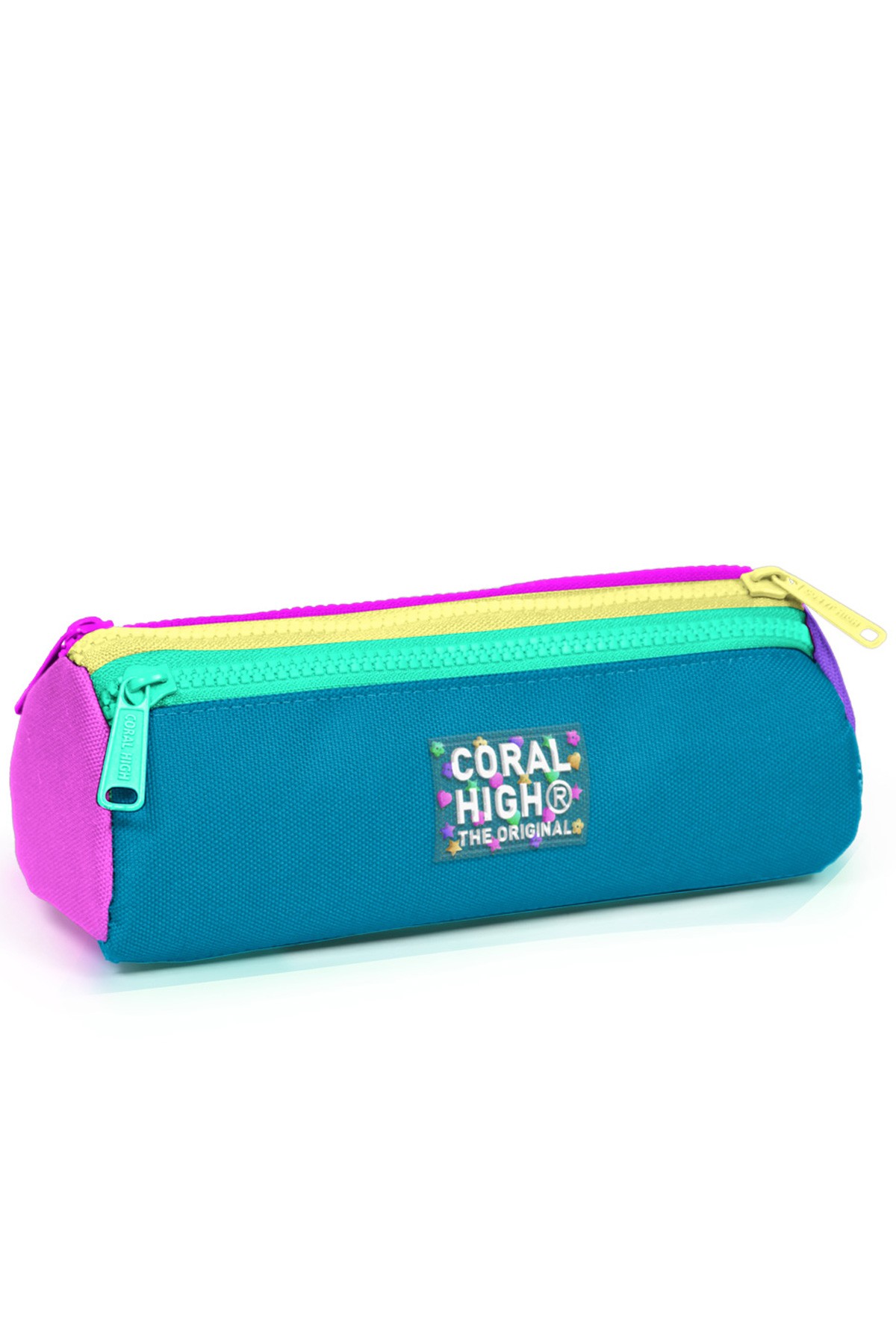 Coral High Kids Pembe Pastel Renkli 3’lü Okul Çanta Seti