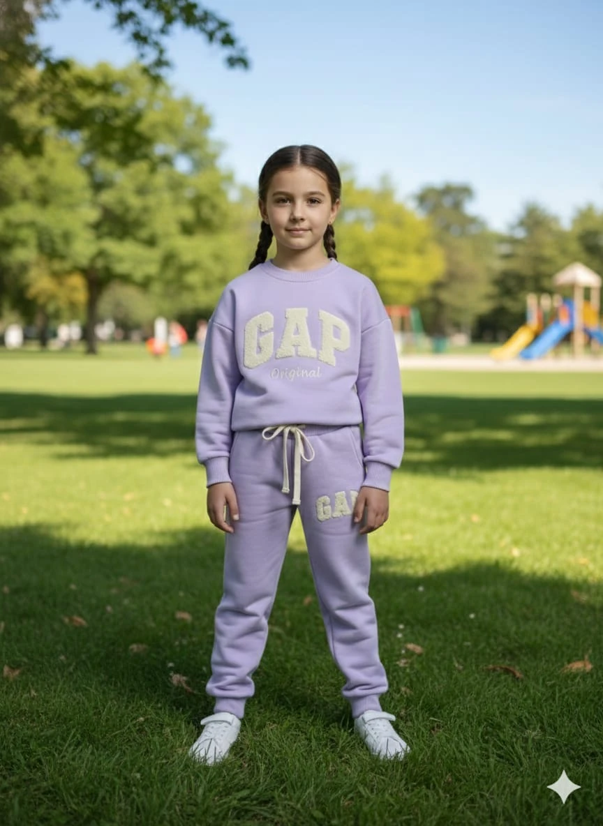 Süzene Baskılı Takım - Lila