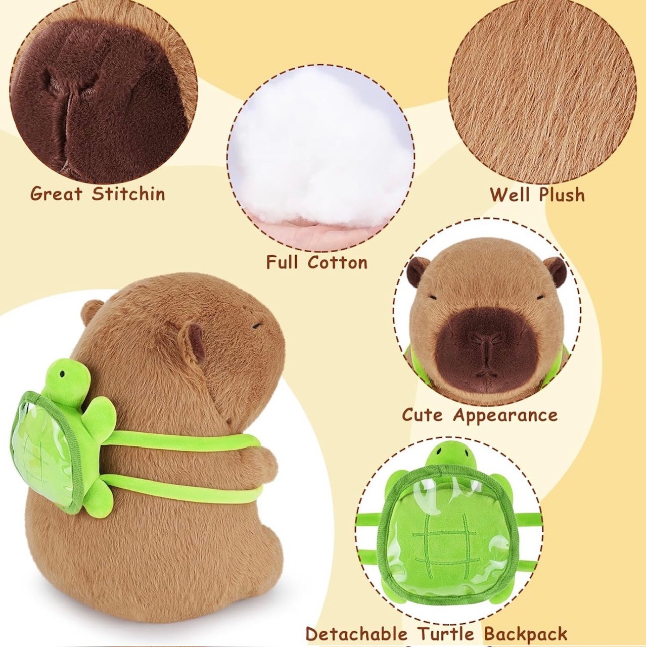 Capybara Peluş
