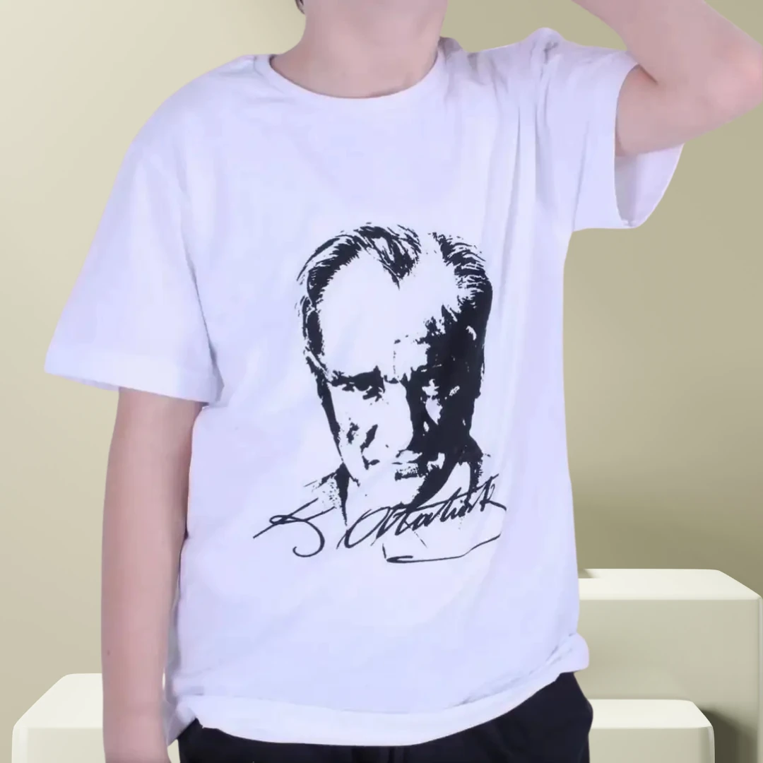 Atatürk Tişört - Beyaz