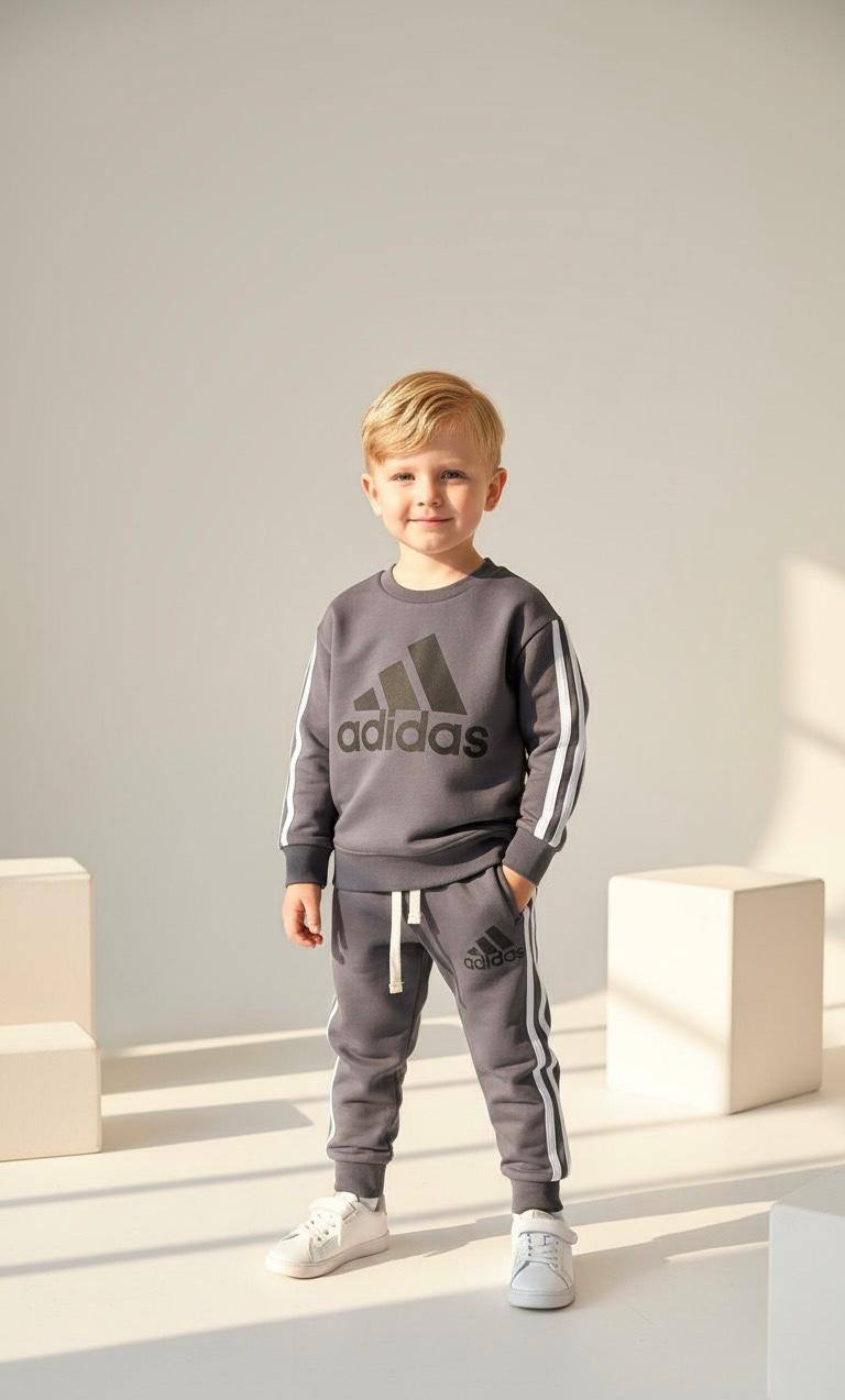 Adidas Baskılı Takım  - Füme