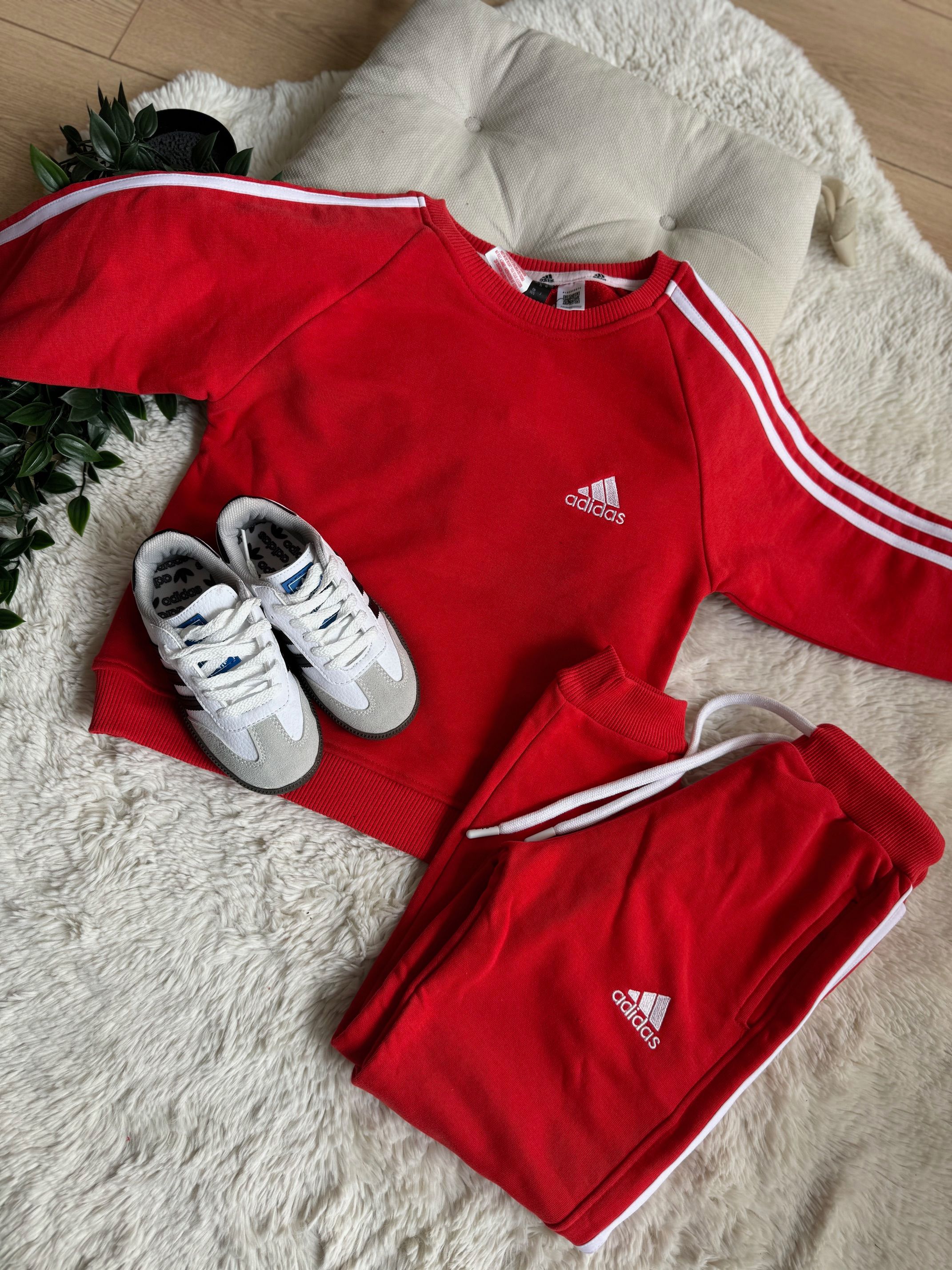 Kırmızı Adidas Takım (6-14 Yaş)