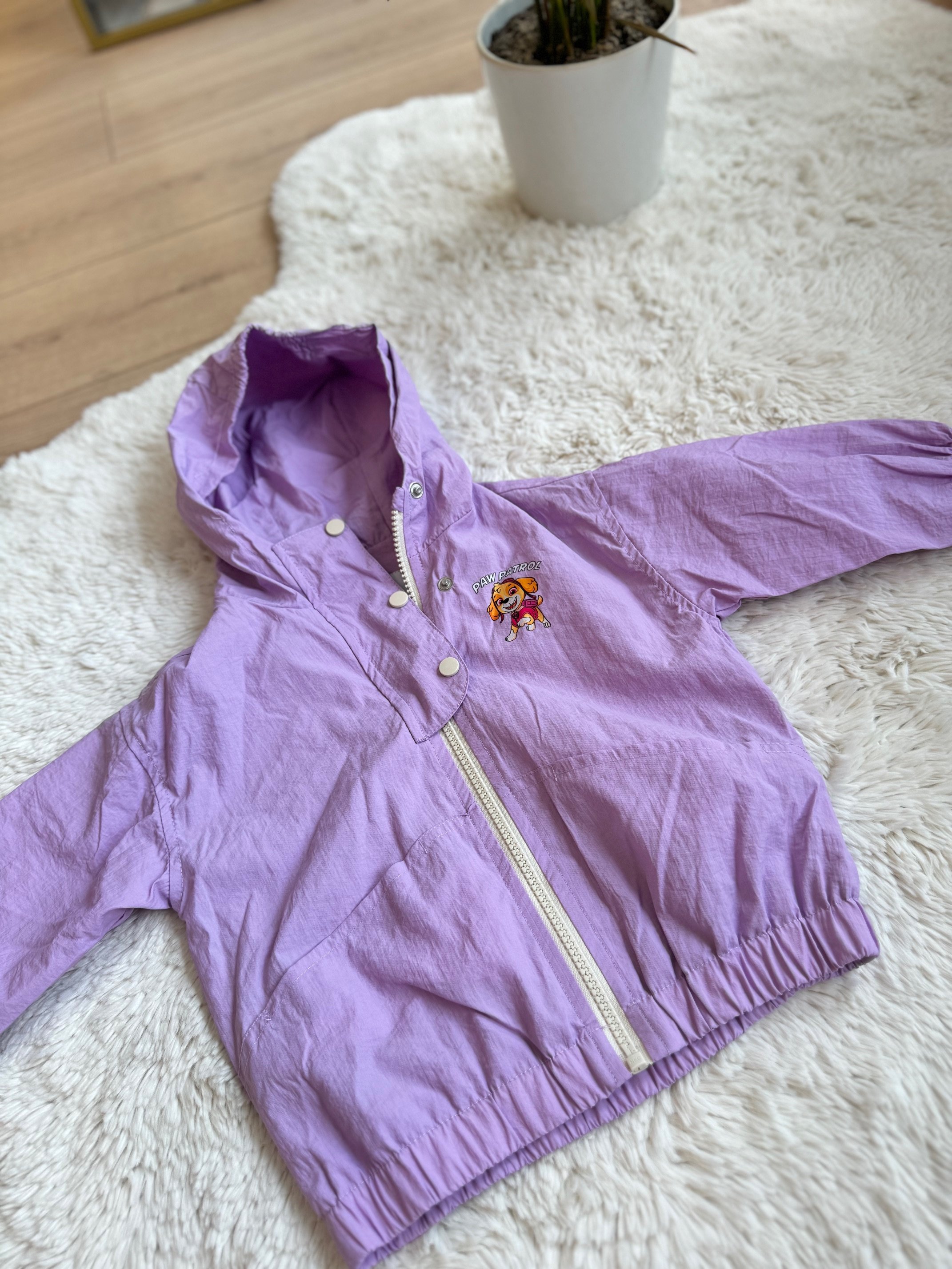 Lila Paw Patrol Yağmurluk