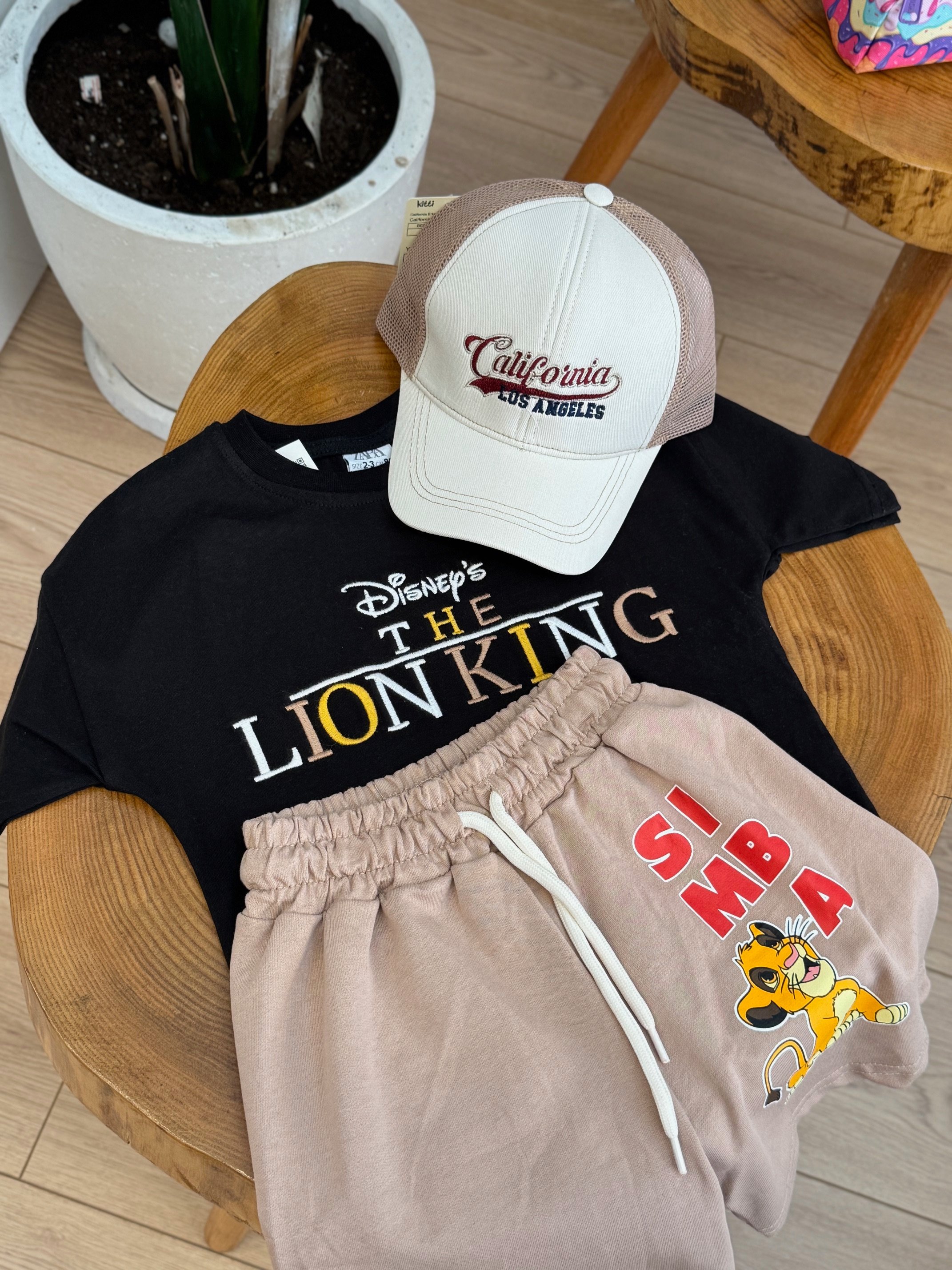 Lion King Şortlu Takım