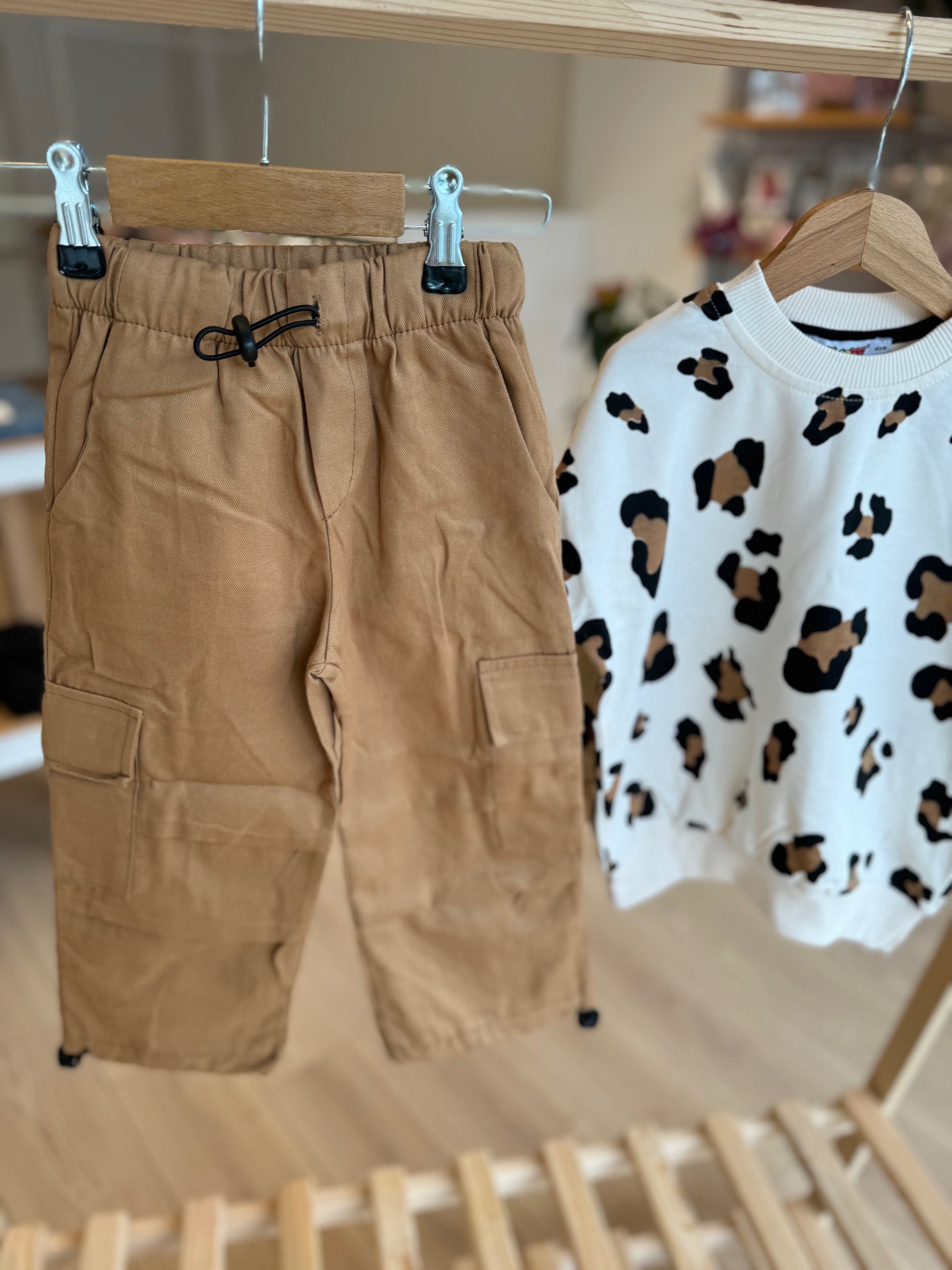 Leopar Pantolon Takım