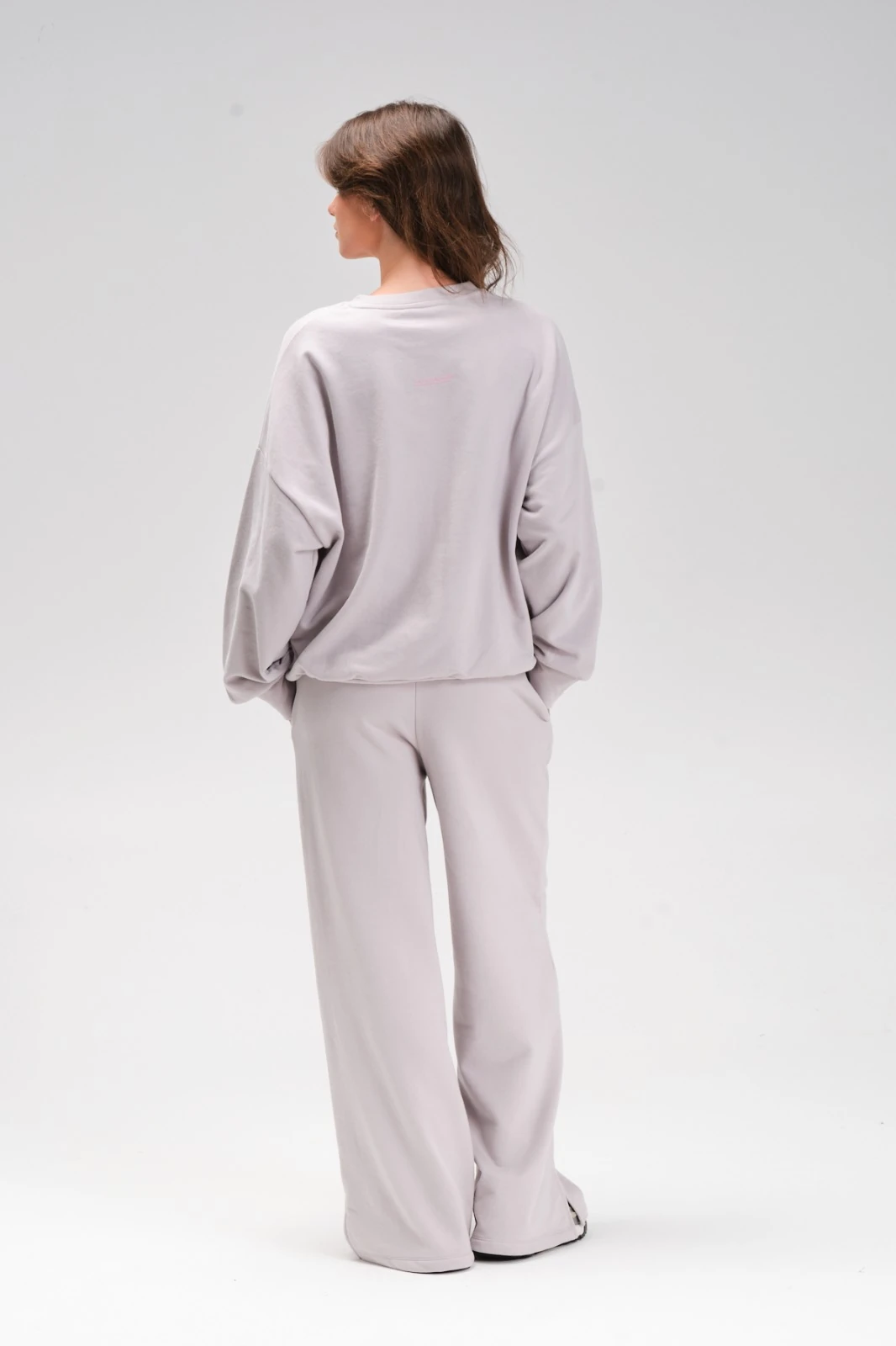  Bisiklet Yaka Oversize İkili Takım