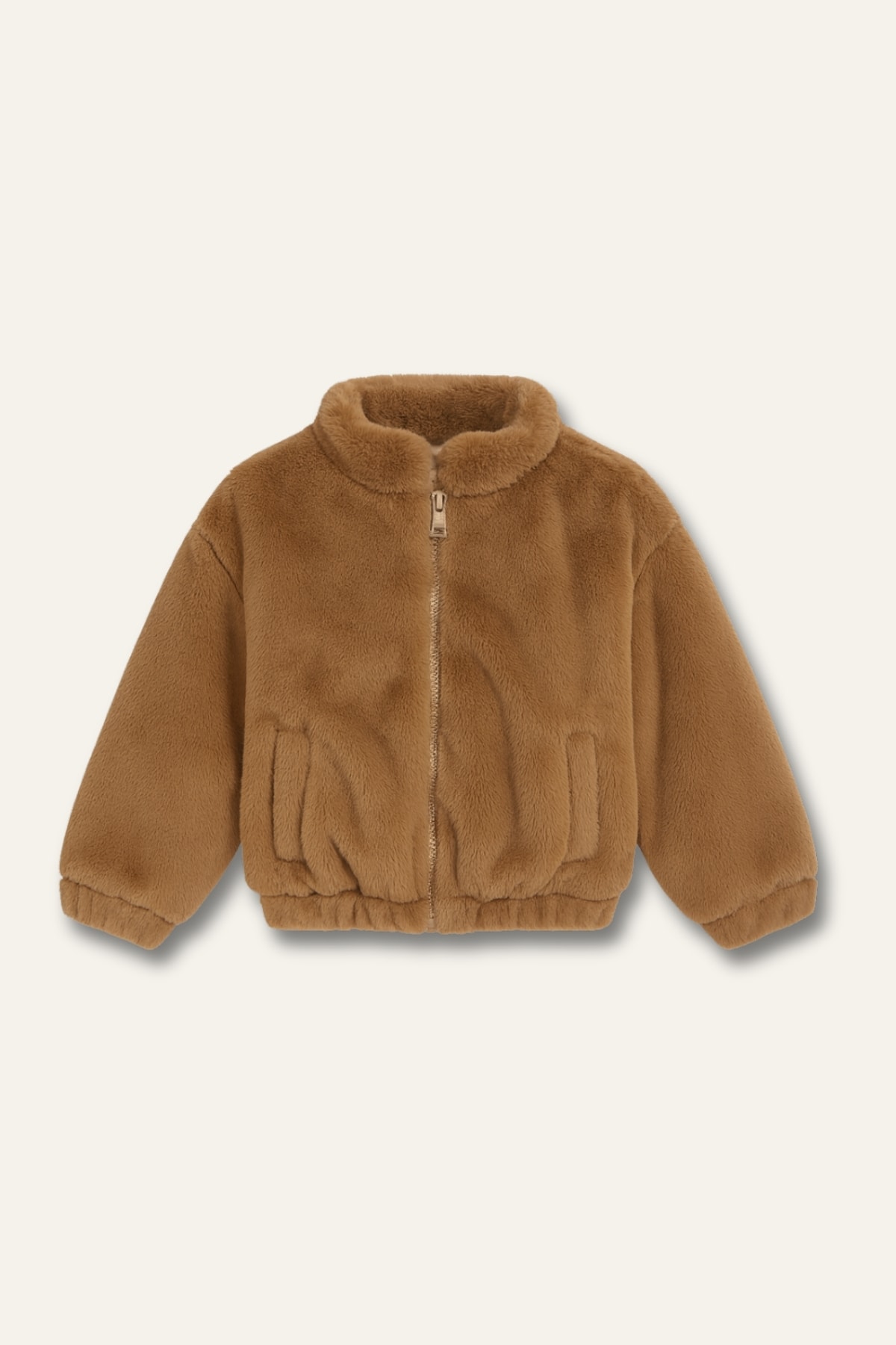 Kız Çocuk Peluş Mont