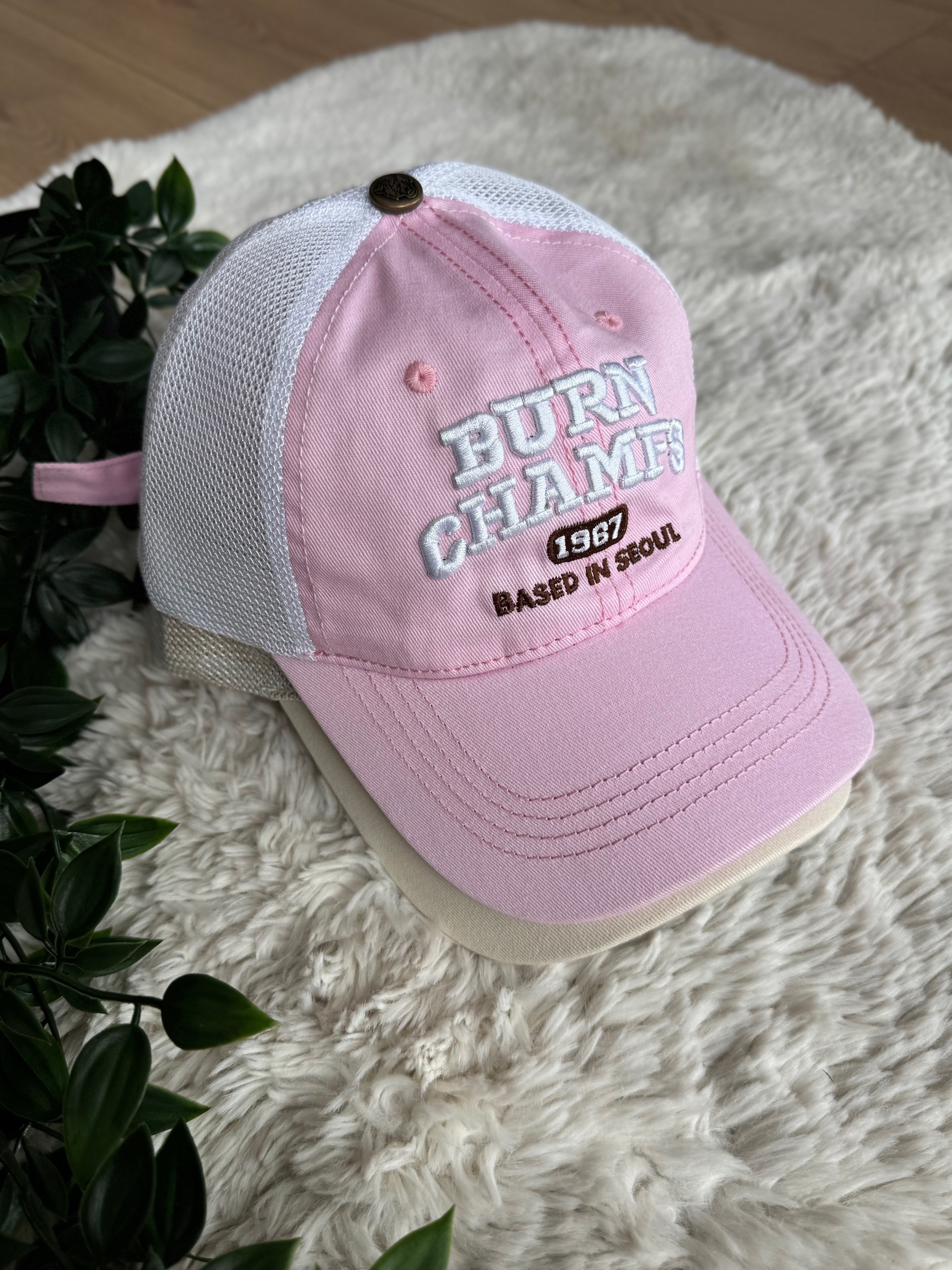 Burn Champs Şapka - Pembe