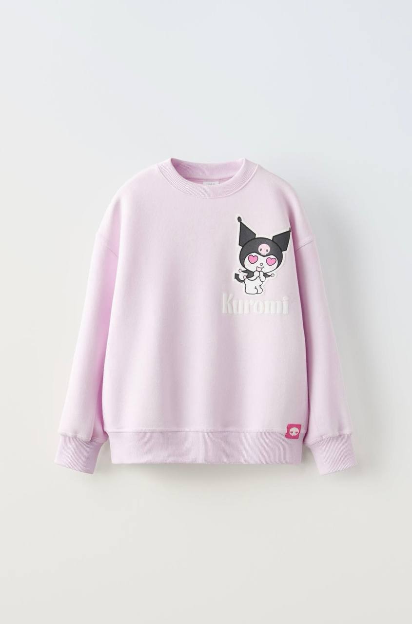 Kuromi Pembe Sweatshirt