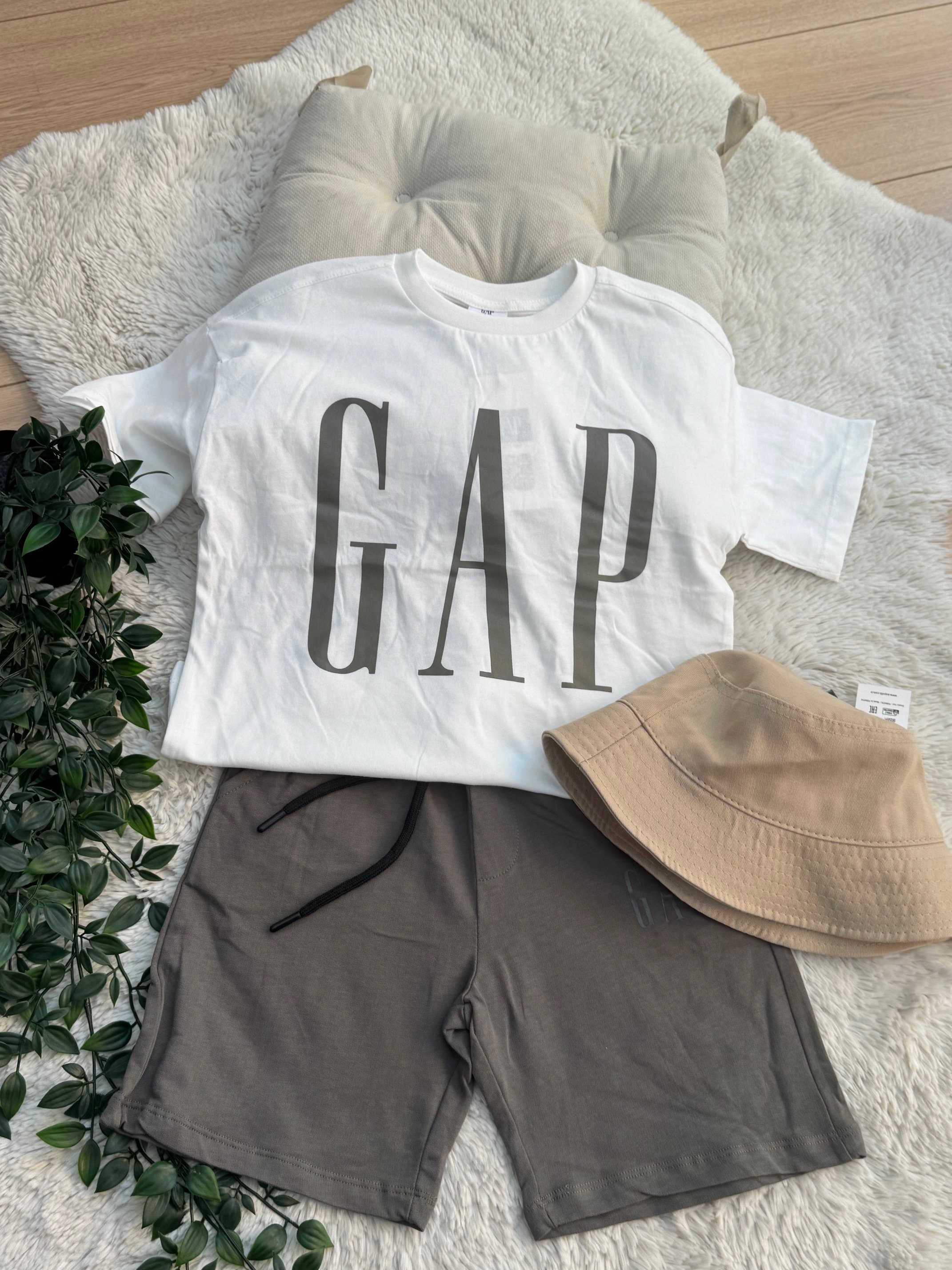Haki Büyük Şortlu Gap Takım