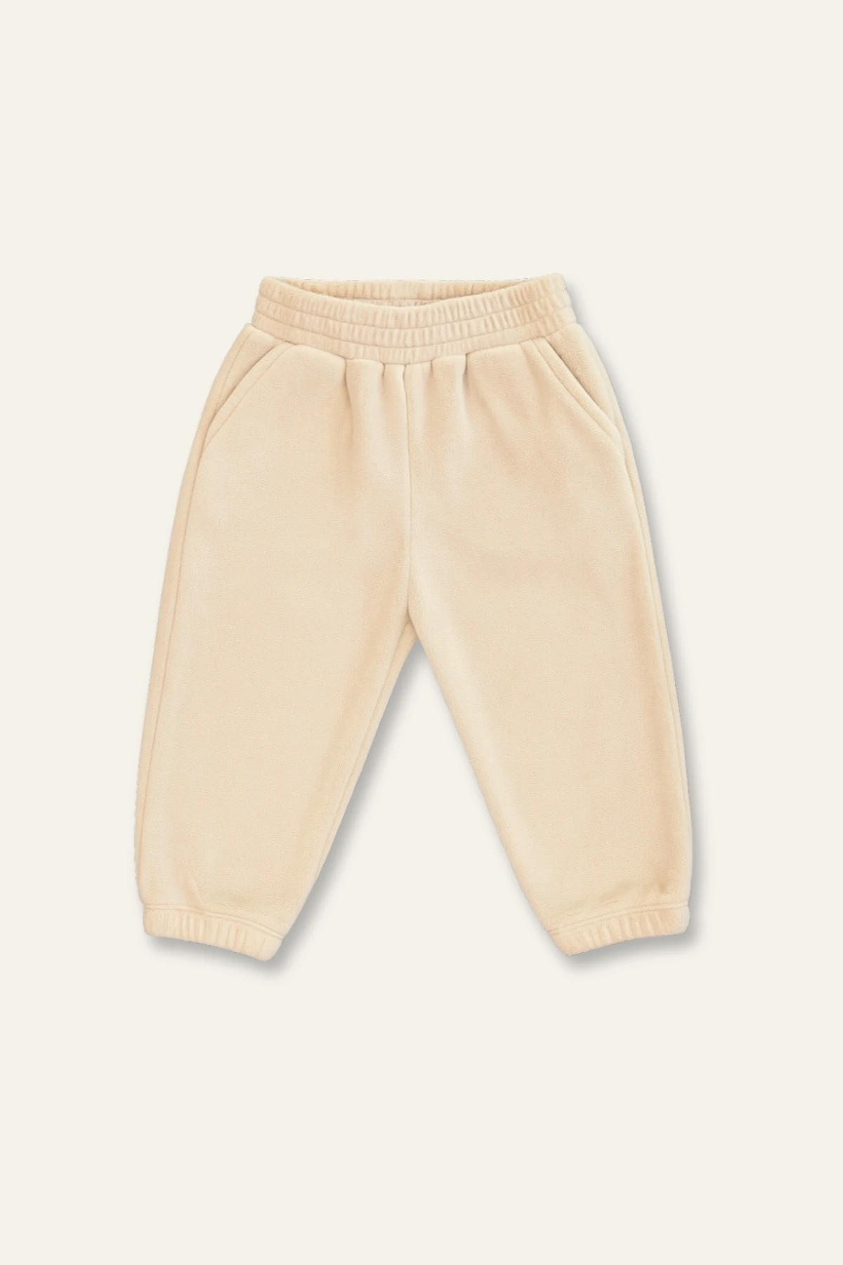 Unisex Çocuk Kapşonlu Kanguru Cepli Polar İkili Takım