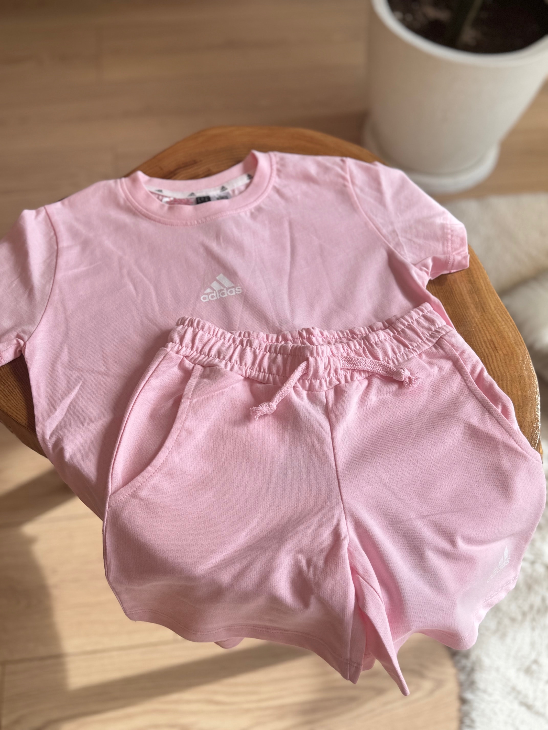 Adidas Şortlu Takım - Pembe