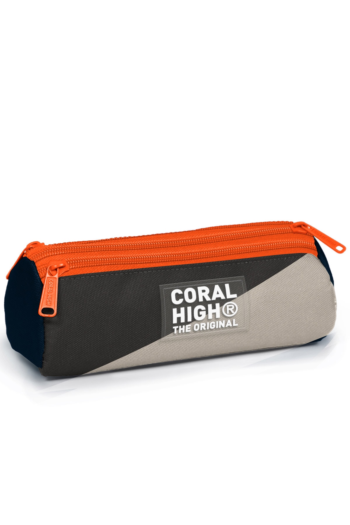 Coral High Lacivert Koyu Gri Bej Renkli 3’lü Okul Çanta Seti