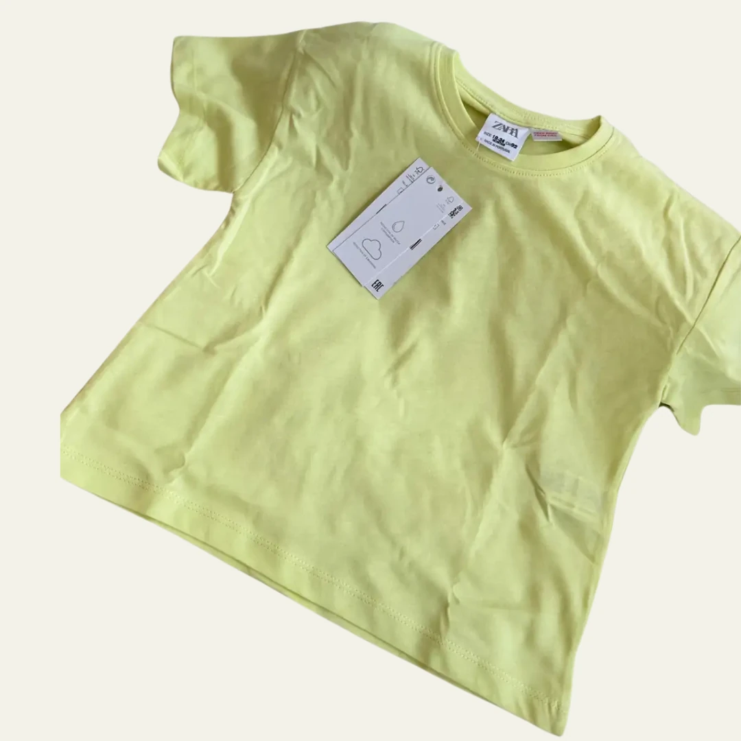 Basic Tişört(Sarı-Pembe-Beyaz)