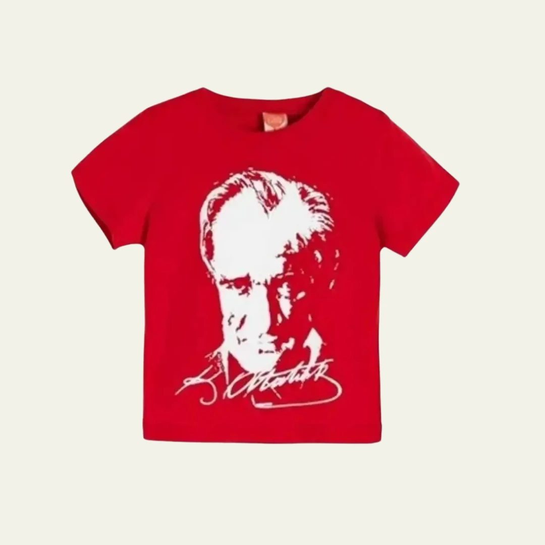 Atatürk Tişört - Kırmızı