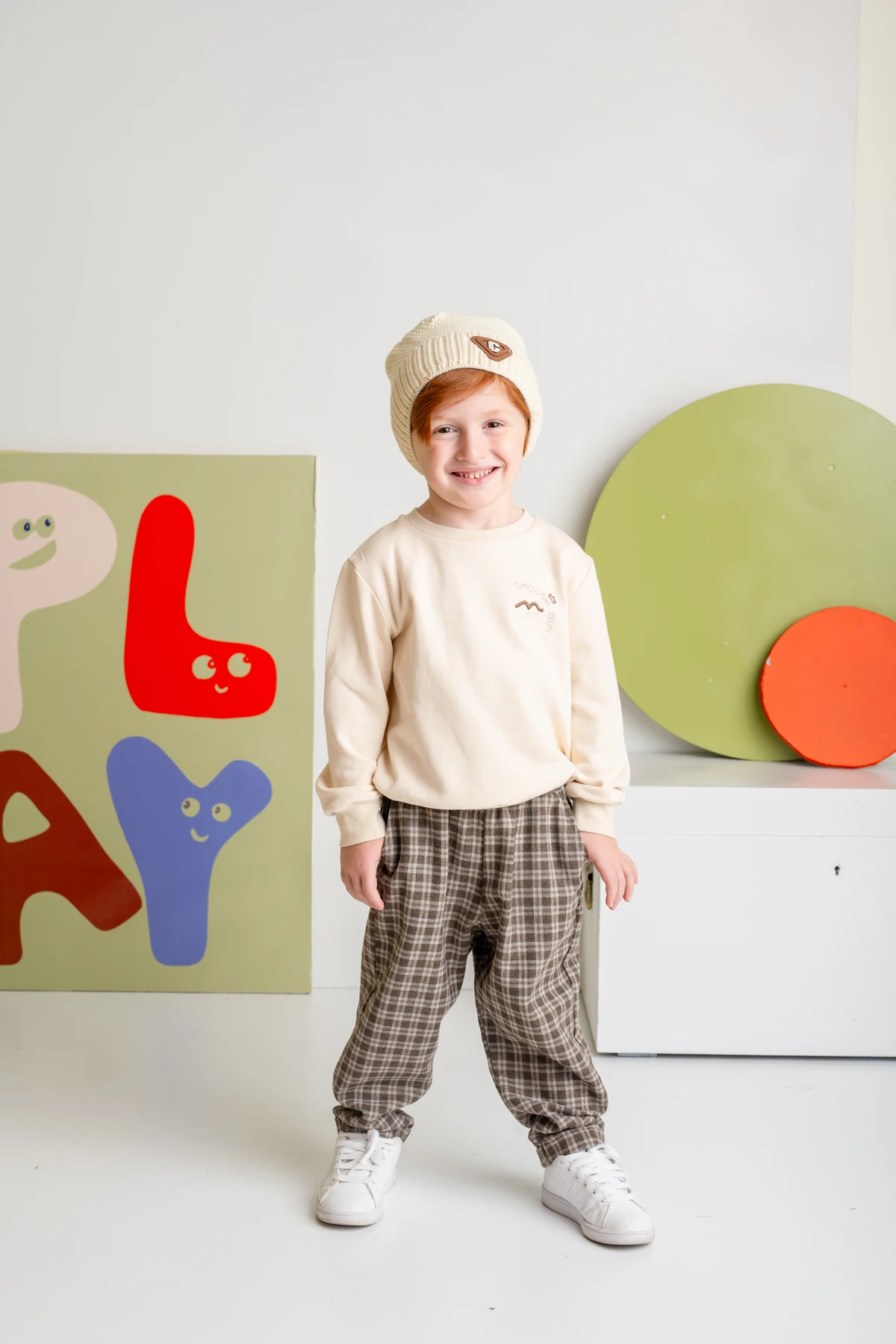 Erkek Bebek Sweatshirt ve Pantolon Takım