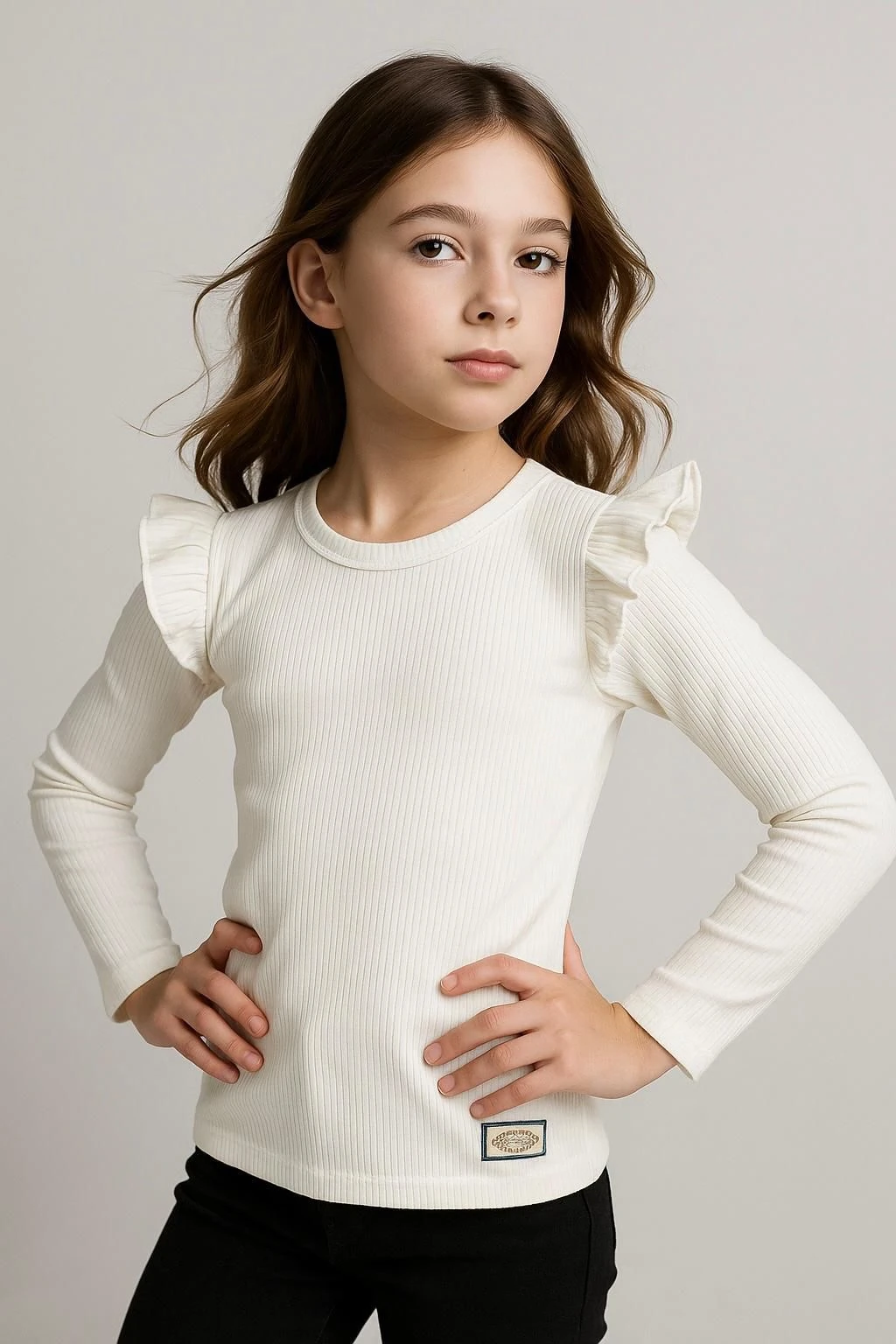 Fitilli Fırfırlı  Sweat