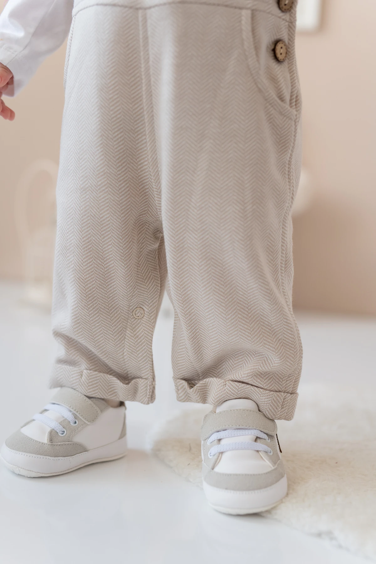 Erkek Bebek Saloped ve T-shirt Takım