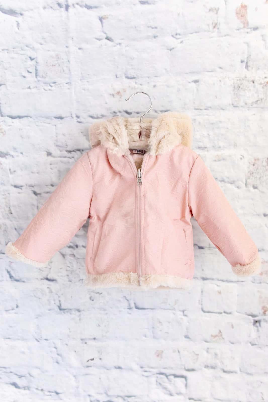 Çift Taraflı Peluş Mont