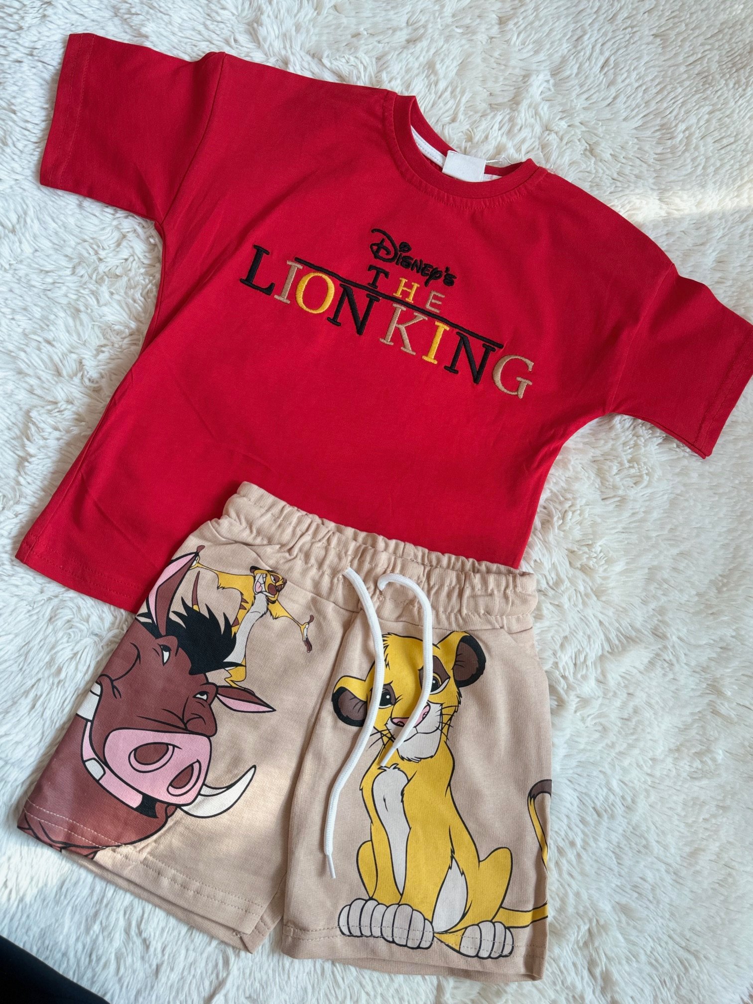 Lion King Şortlu Takım