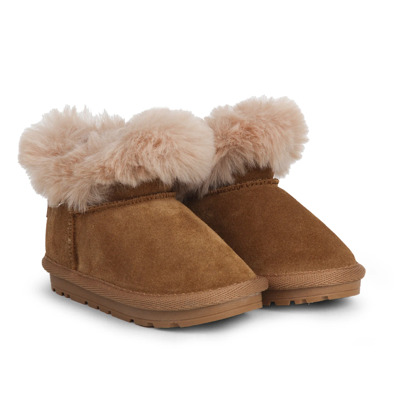 Kız Çocuk Kürklü Bot FUNC BUCK3062