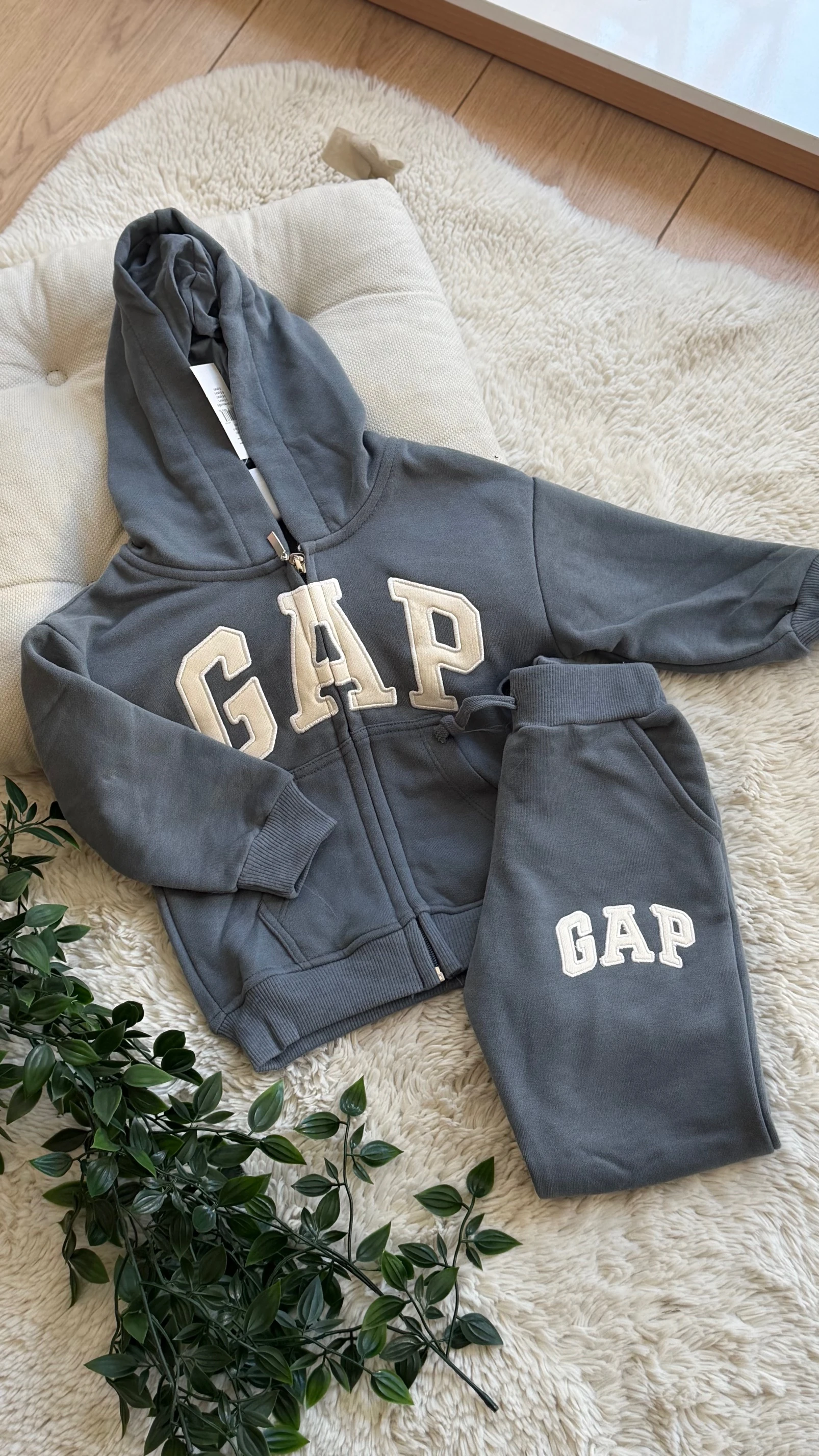 Kapüşonlu Gp Takım - Gri