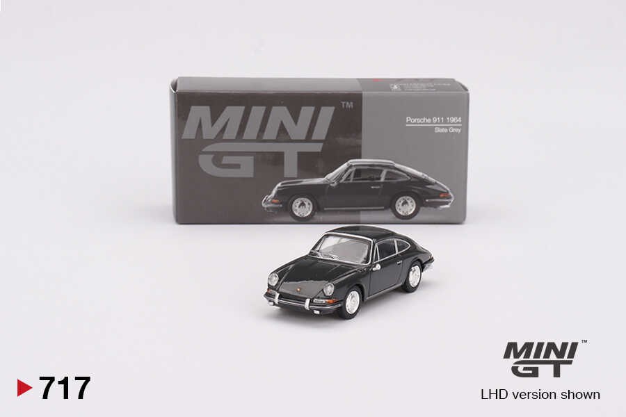 Mini GT 1/64 Porsche 911 1964 Slate Grey MGT00717