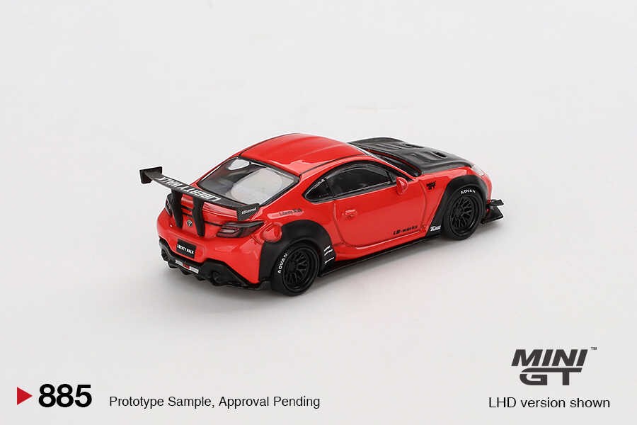  Mini GT 1/64 Toyota GR86 LB Nation Red MGT00885
