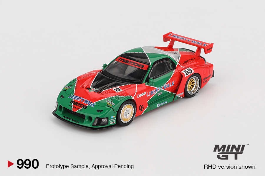 (ÖN SATIŞ) Mini GT 1/64 Mazda RX-7 LB-Super Silhouette MGT00990