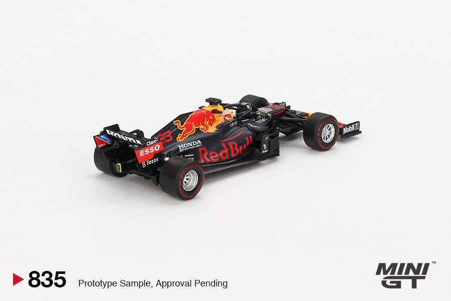  Mini GT 1/64 Red Bull RB16B #33 Max Verstappen 2021 Abu Dhabi Grand Prix Winner