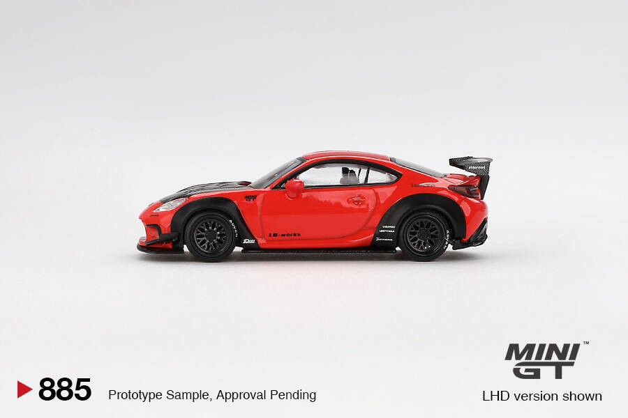  Mini GT 1/64 Toyota GR86 LB Nation Red MGT00885