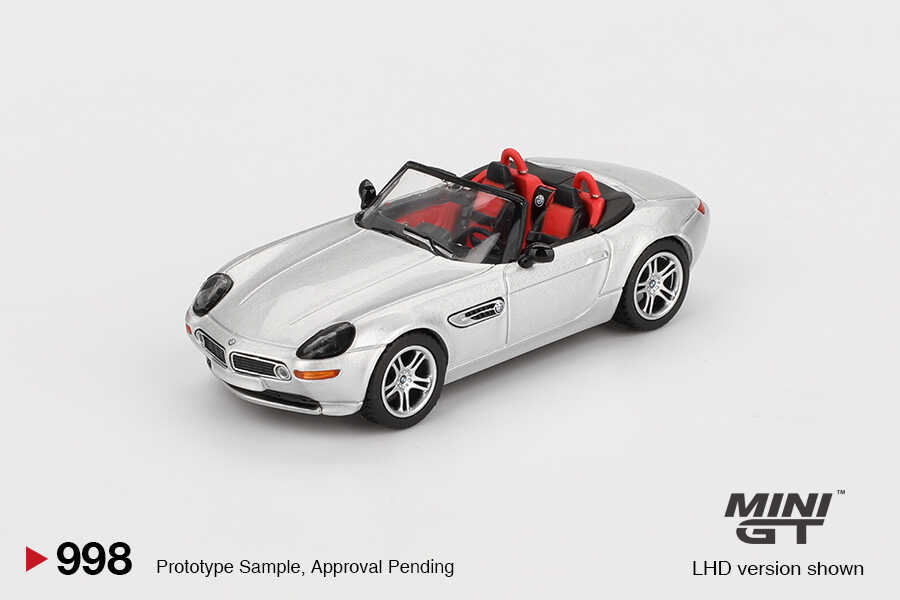 Mini GT 1/64 BMW Z8 Silver MGT00998