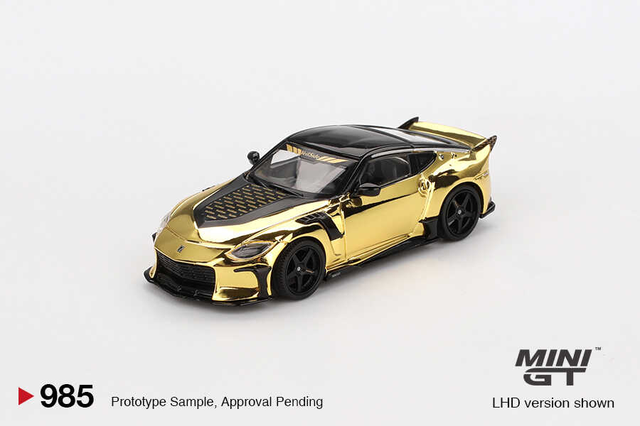 Mini GT 1/64 Nissan Z VeilSide FFZ400 Gold Chrome MGT00985
