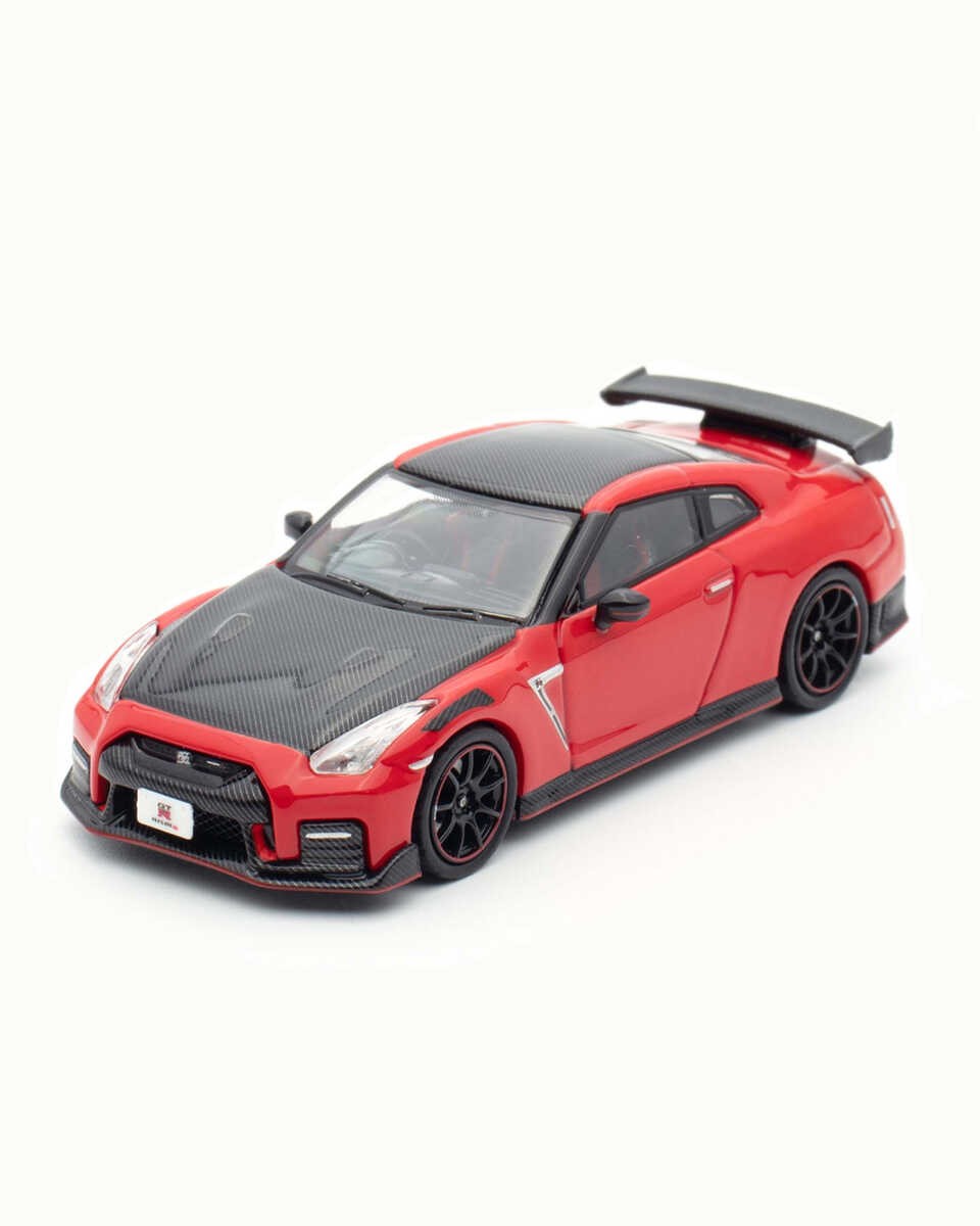 Inno 1/64 Nissan GT-R (R35) NISMO Red IN64-R35N-RED