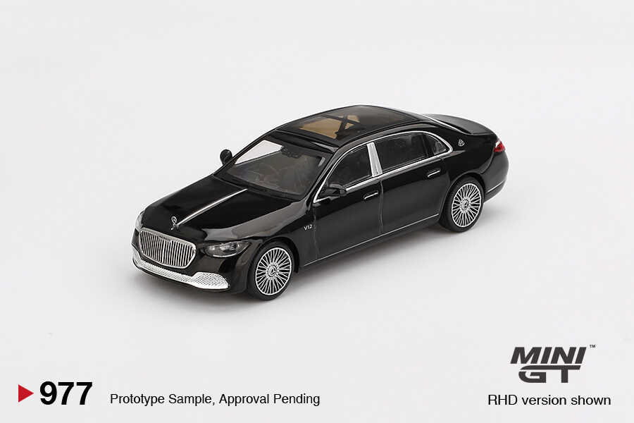 Mini GT 1/64 Mercedes-Maybach S 680 Black MGT00977